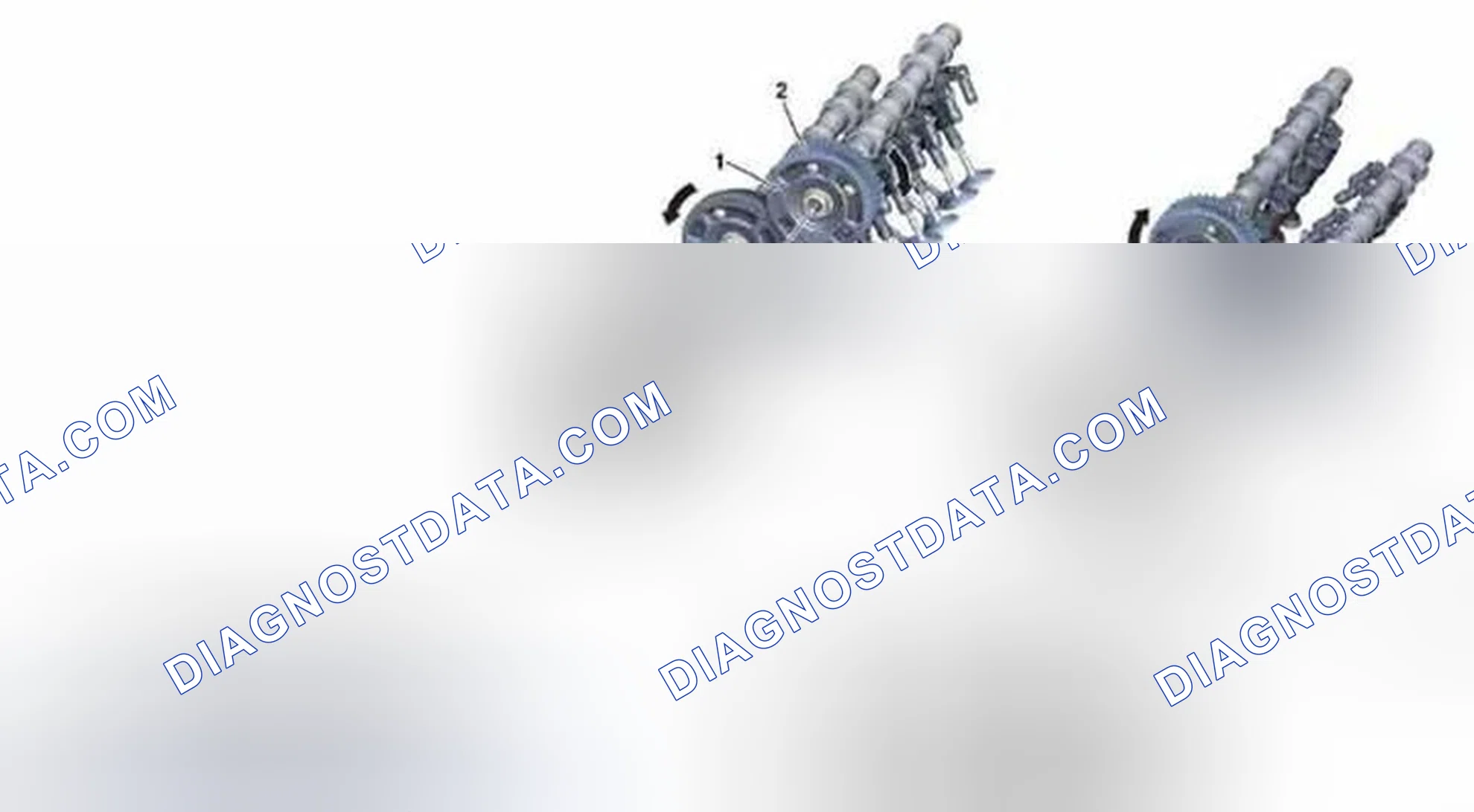 Scheme 4: Identifying Camshaft Intake And Exhaust Solenoids - Shown On Engine 272