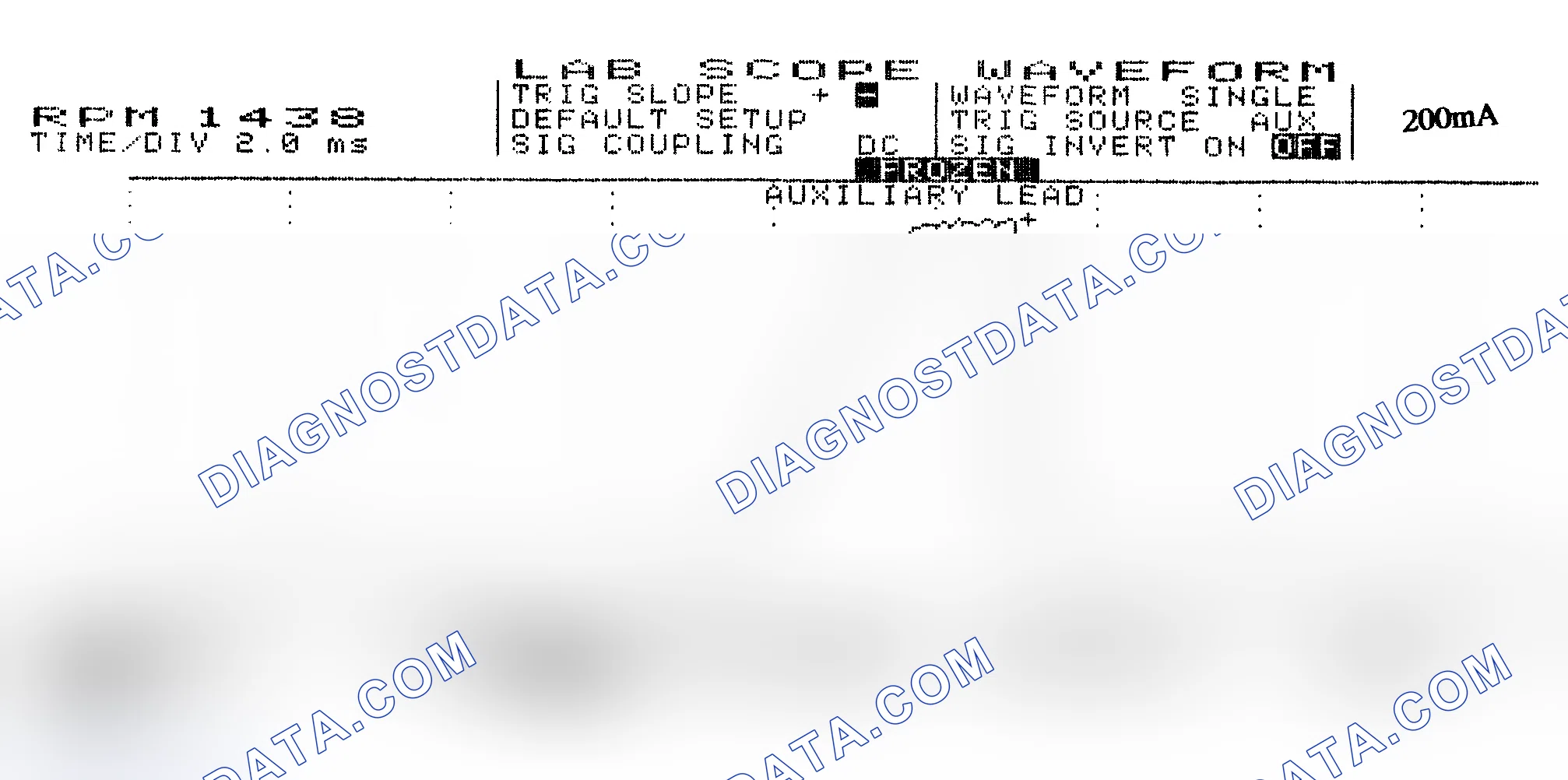 Scheme 15: Single Injector w/Normal Current Flow - Current Pattern