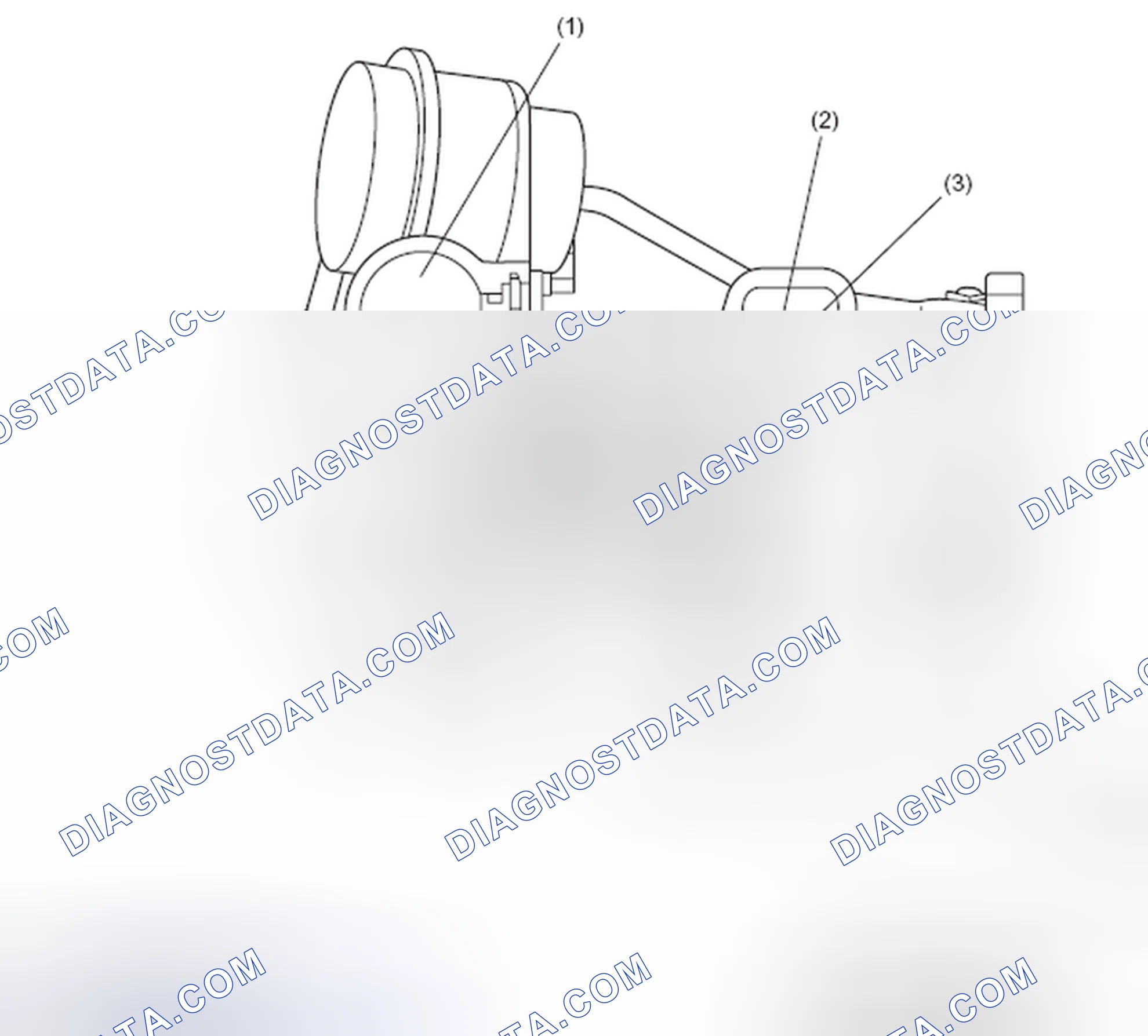 Scheme 33: LUBRICATION OF TURBOCHARGER