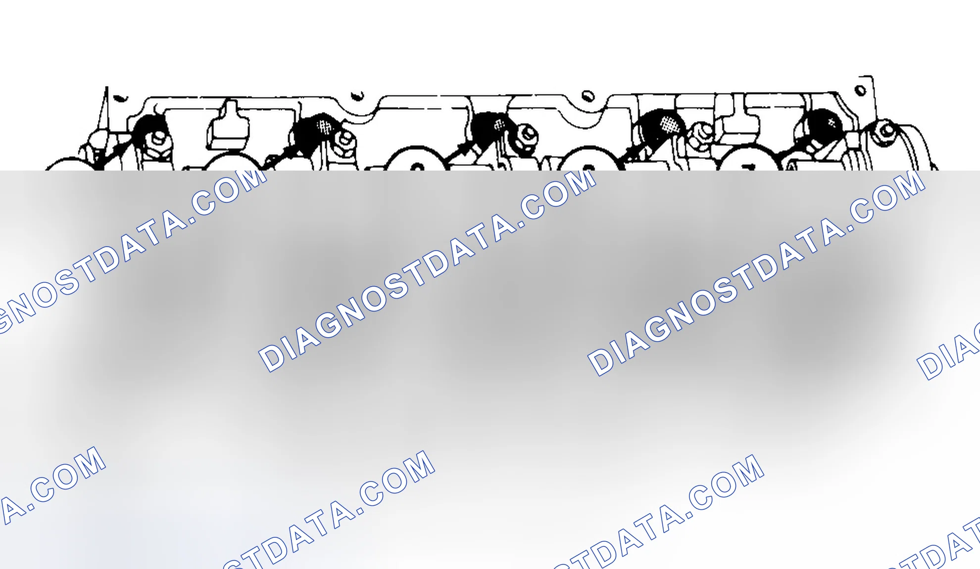 Scheme 7: Typical Cylinder Head Tightening or Loosening Sequence