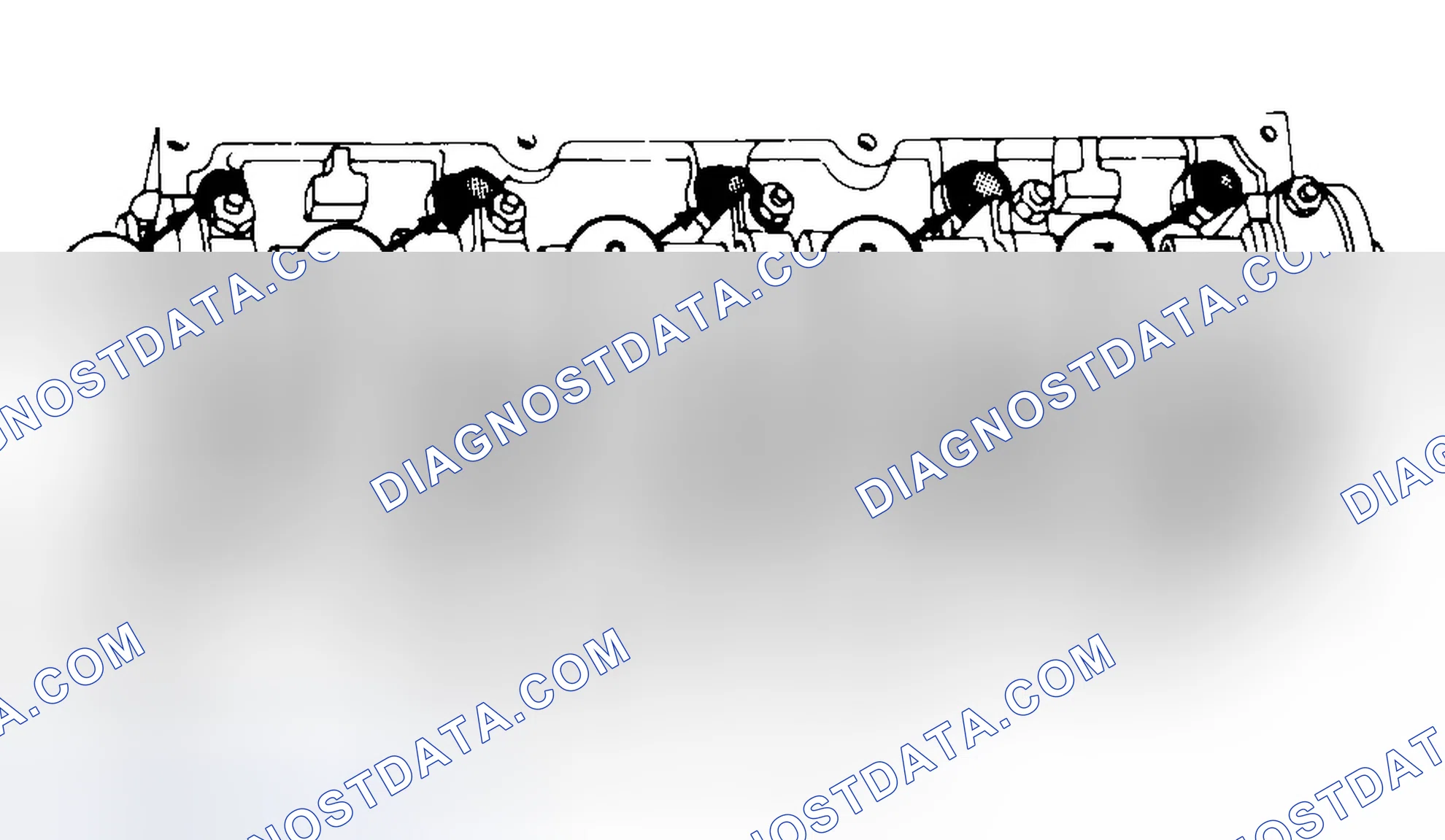 Scheme 7: Typical Cylinder Head Tightening or Loosening Sequence
