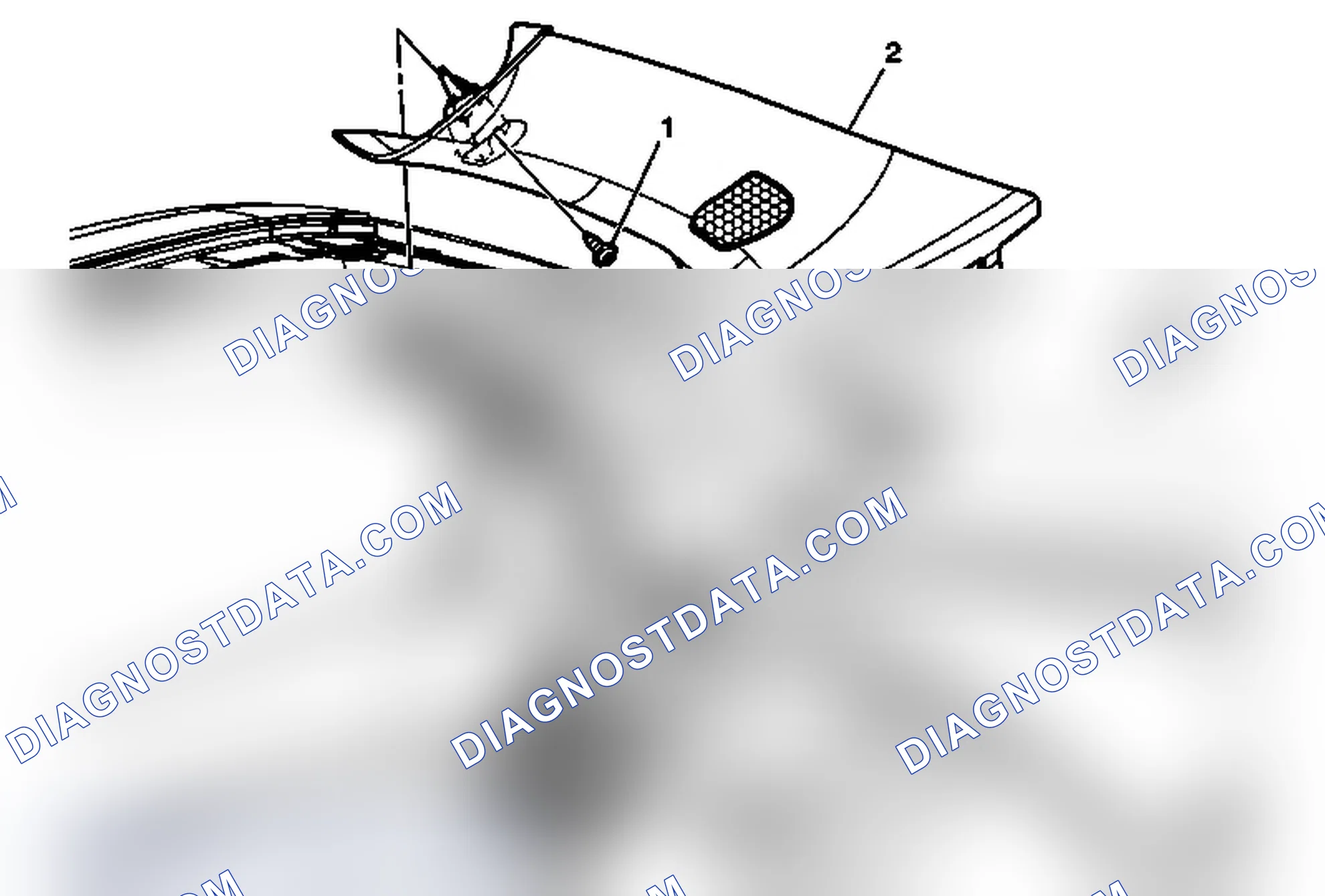 Scheme 82: Windshield Garnish Molding Replacement - Left Side