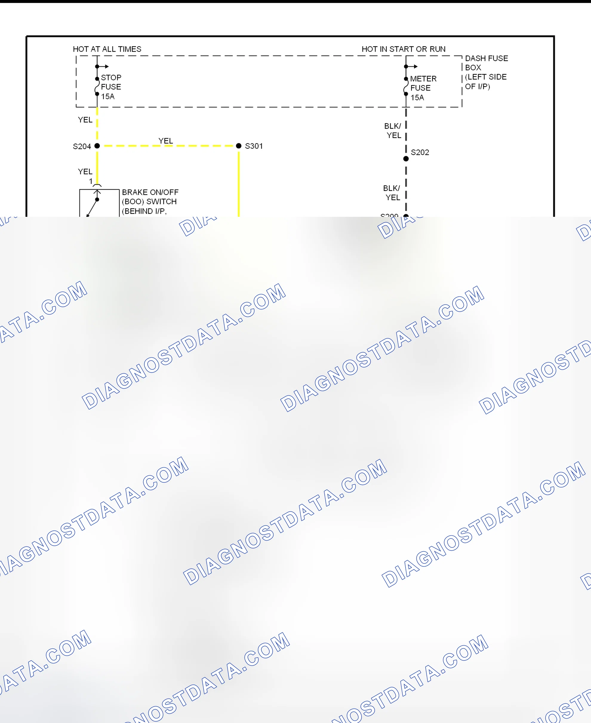 Scheme 65: Shift Interlock System Wiring Diagram (1997 Aspire)