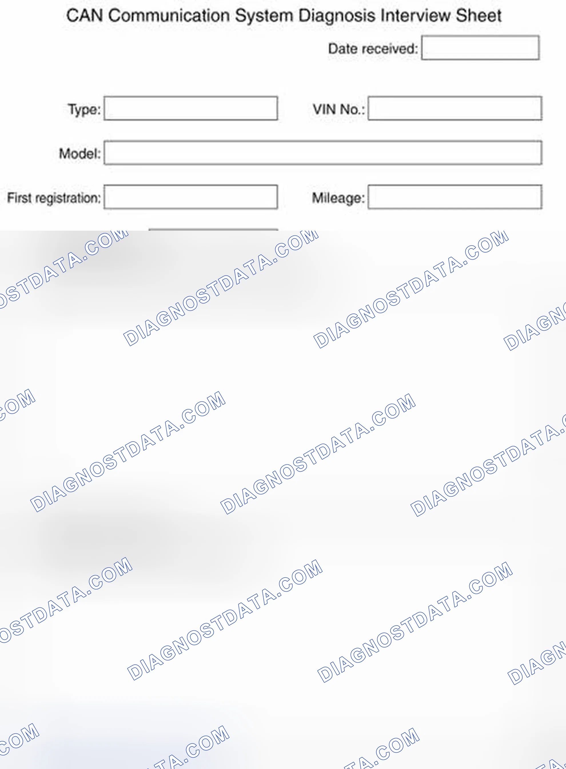Scheme 10: Interview Sheet