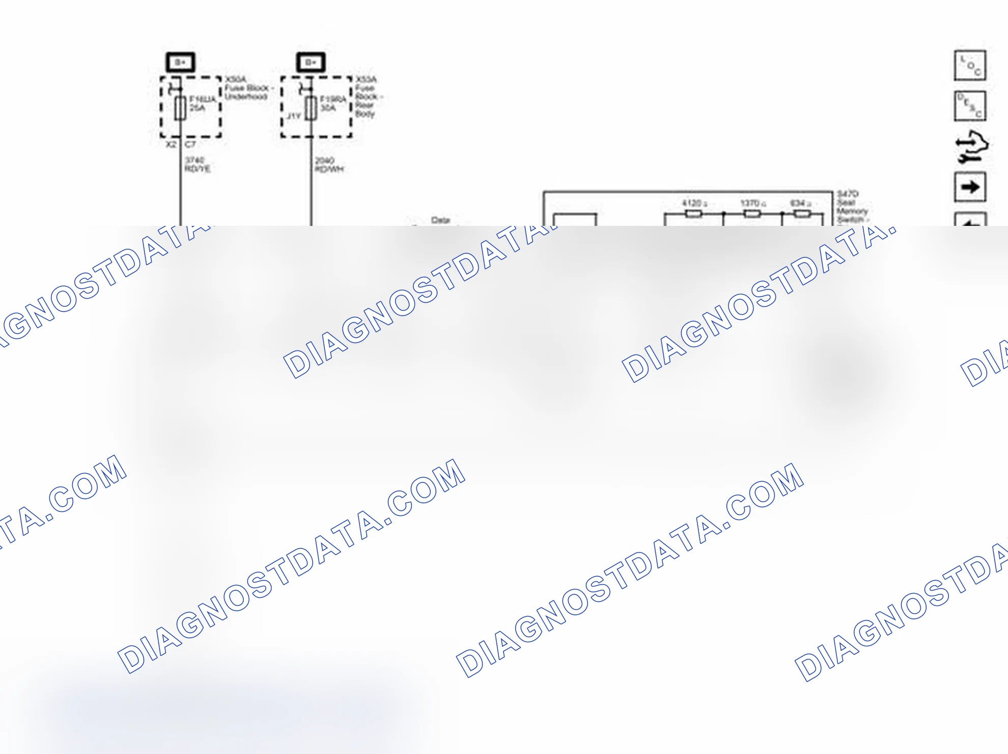 Scheme 45: Module Power, Ground, Serial Data, and Memory Controls (AAG)