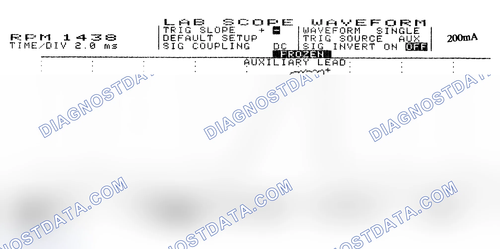 Scheme 15: Single Injector w/Normal Current Flow - Current Pattern