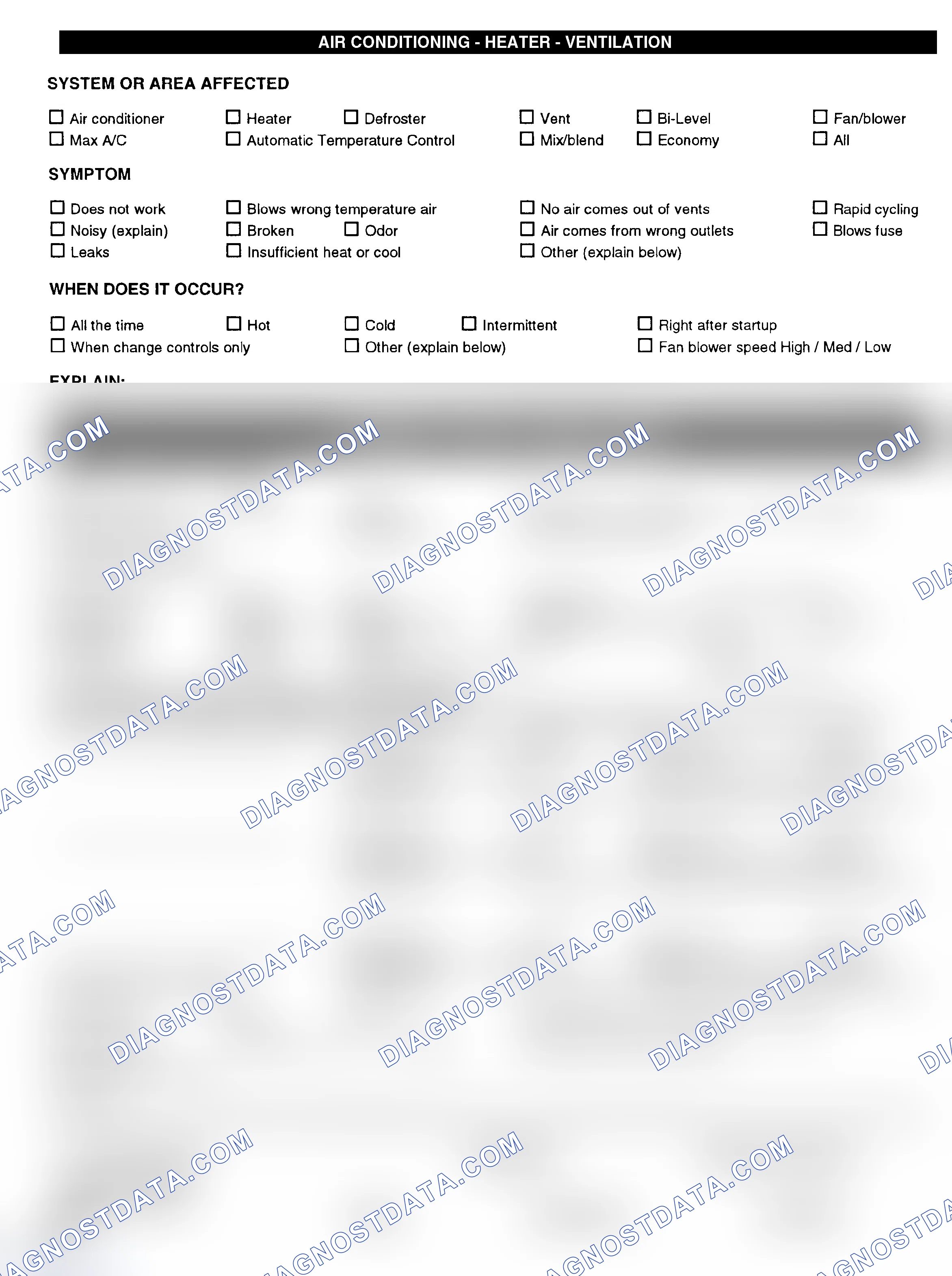 Scheme 4: Symptom Check List - Page 3