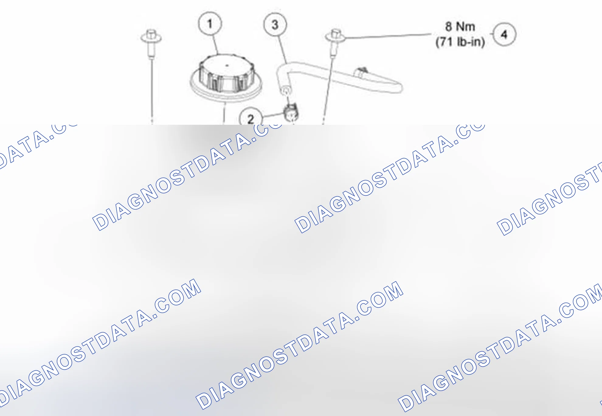 Scheme 26: Degas Bottle - 3.7L and 5.0L Engines