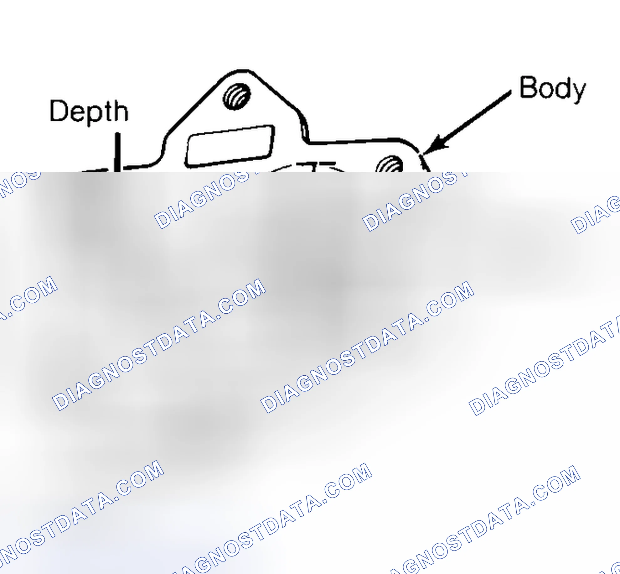 Scheme 35: Measuring Oil Pump Gear Cavity