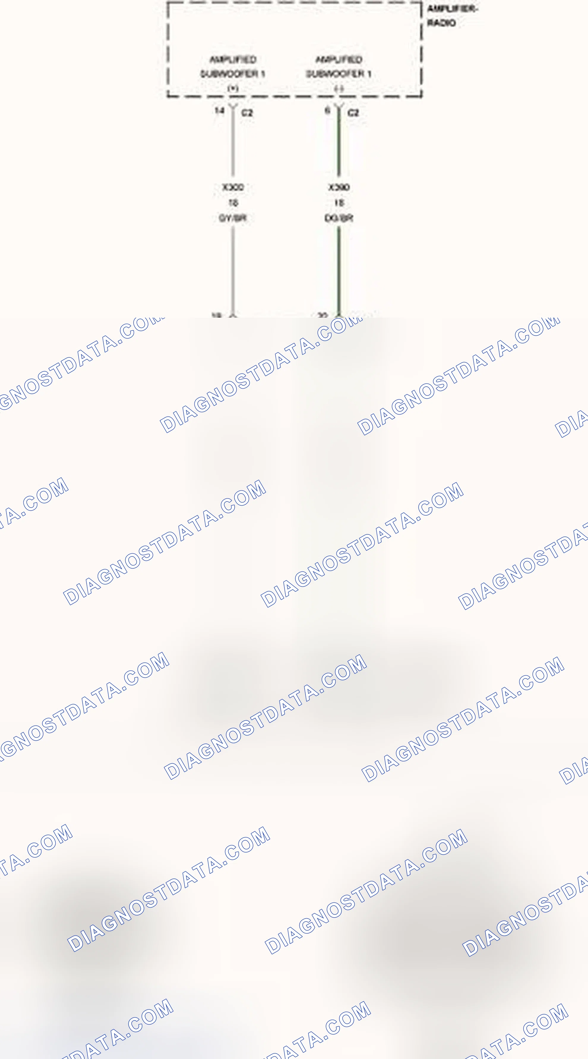 Scheme 58: B147F-CHANNEL 7 AUDIO SPEAKER OUTPUT CIRCUIT LOW