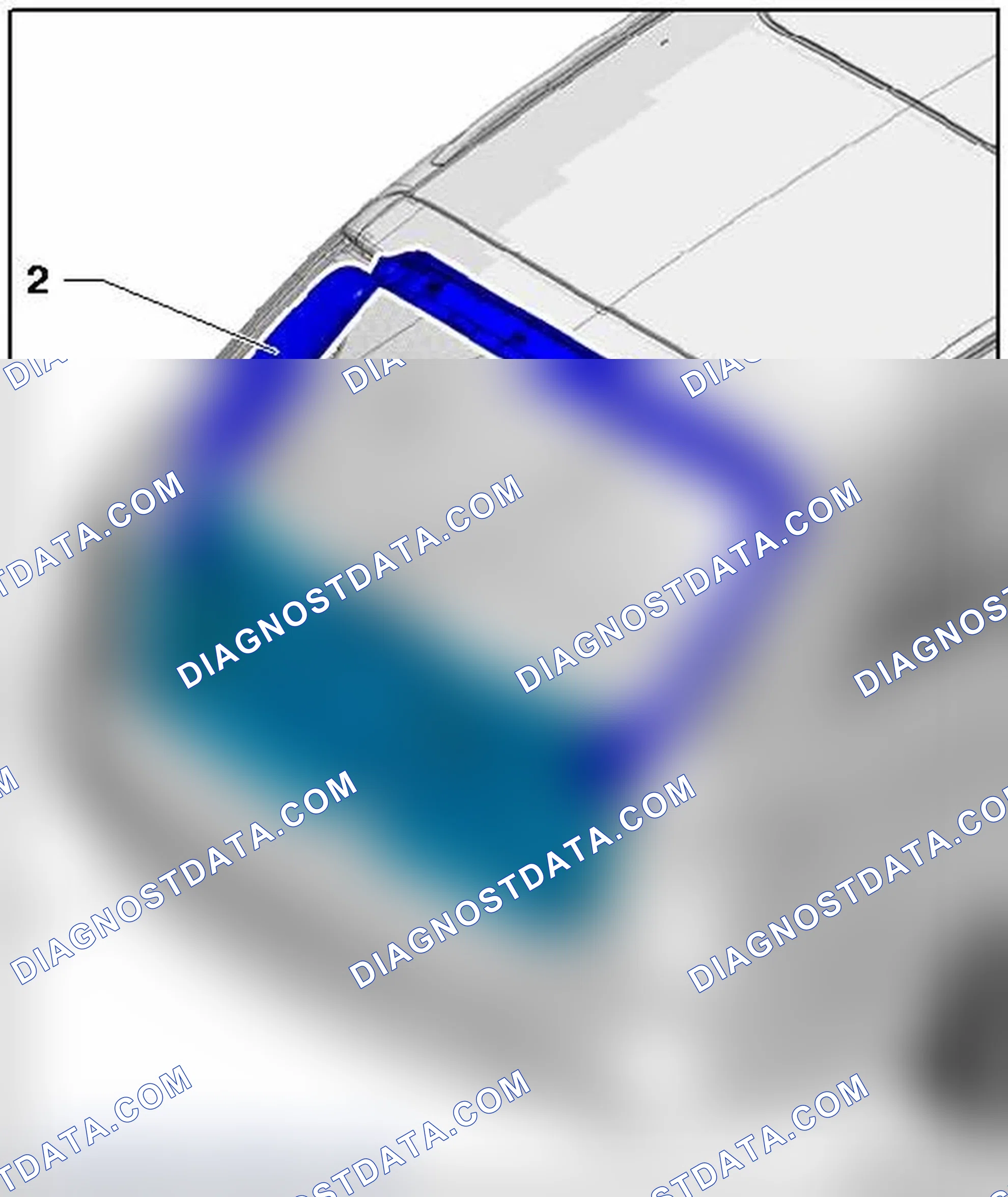 Scheme 172: REAR LID TRIM PANEL OVERVIEW
