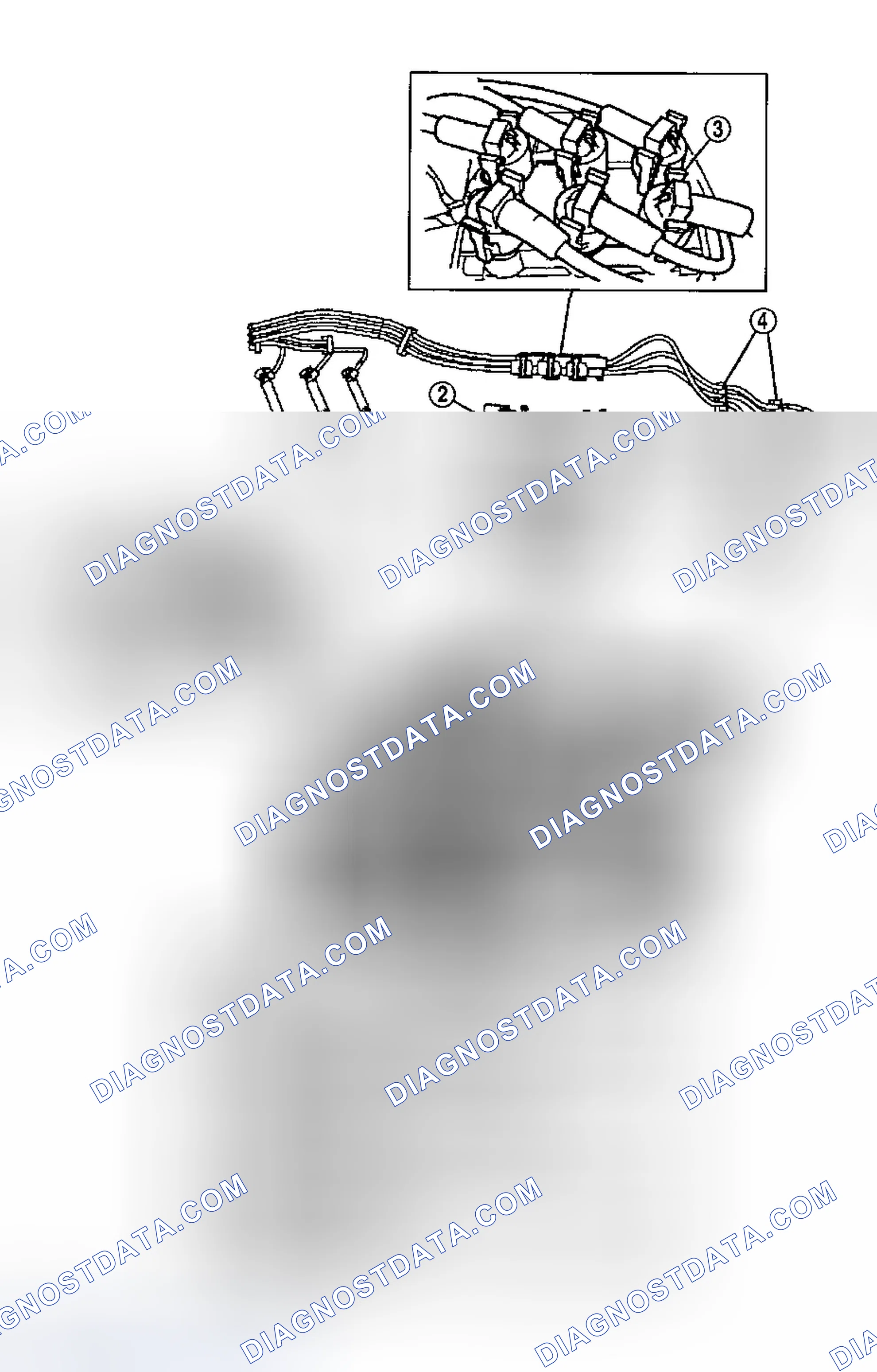 Scheme 10: Spark Plug Wire Routing (4.0L - Explorer & Mountaineer)