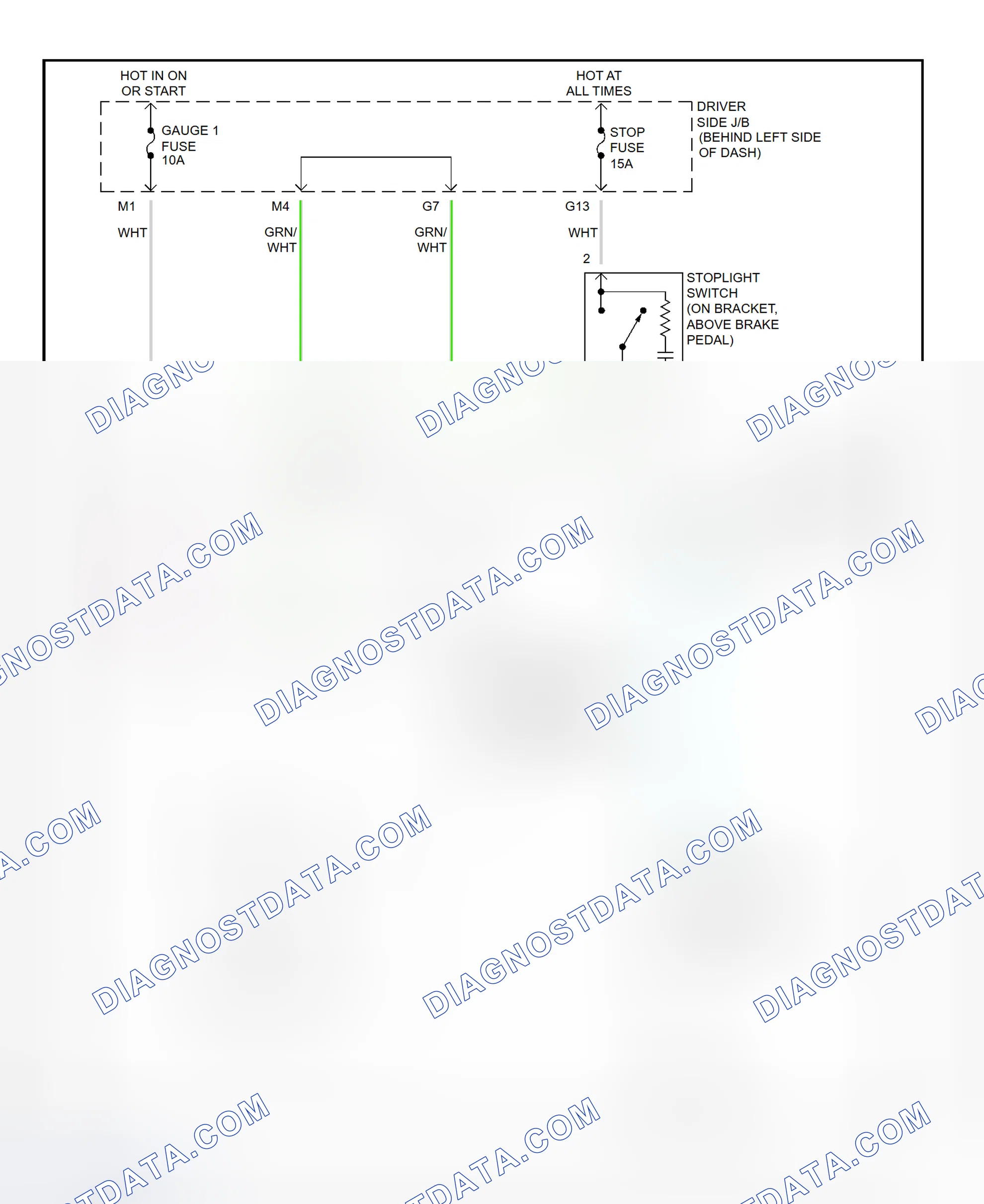 Scheme 318: Shift Interlock System Wiring Diagram (2002 - Toyota Camry)