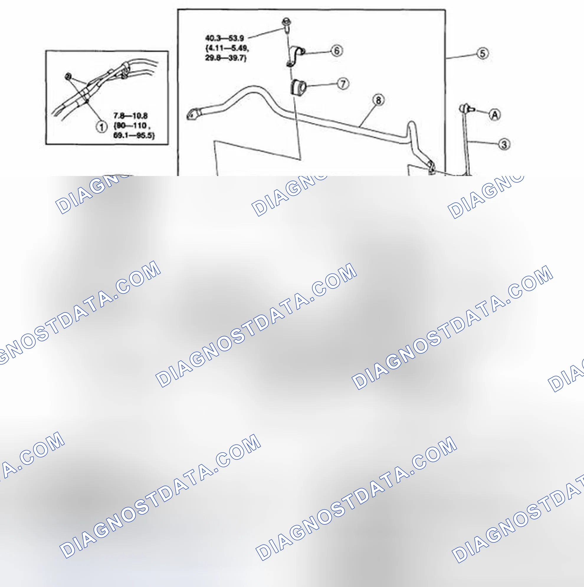 Scheme 20: FRONT STABILIZER REMOVAL/INSTALLATION