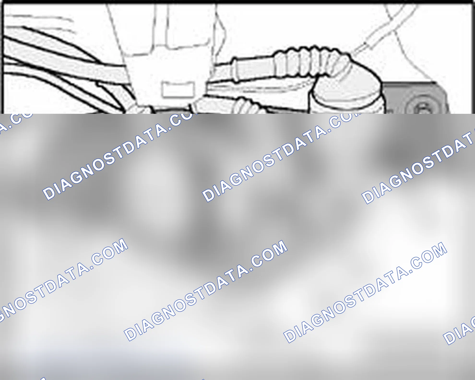 Scheme 415: Connector console beneath coolant expansion tank