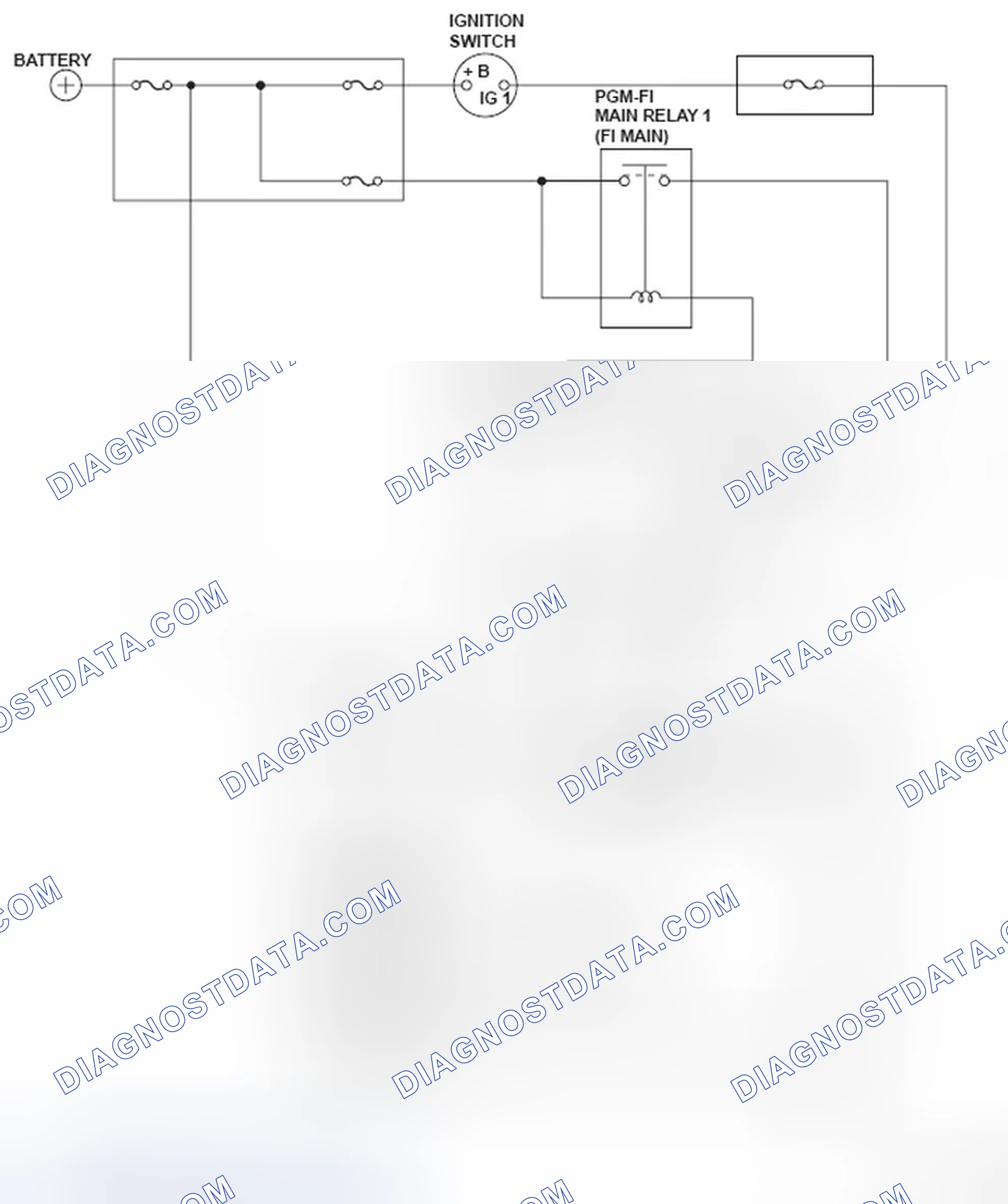 Scheme 314: Charging System Circuit Diagram