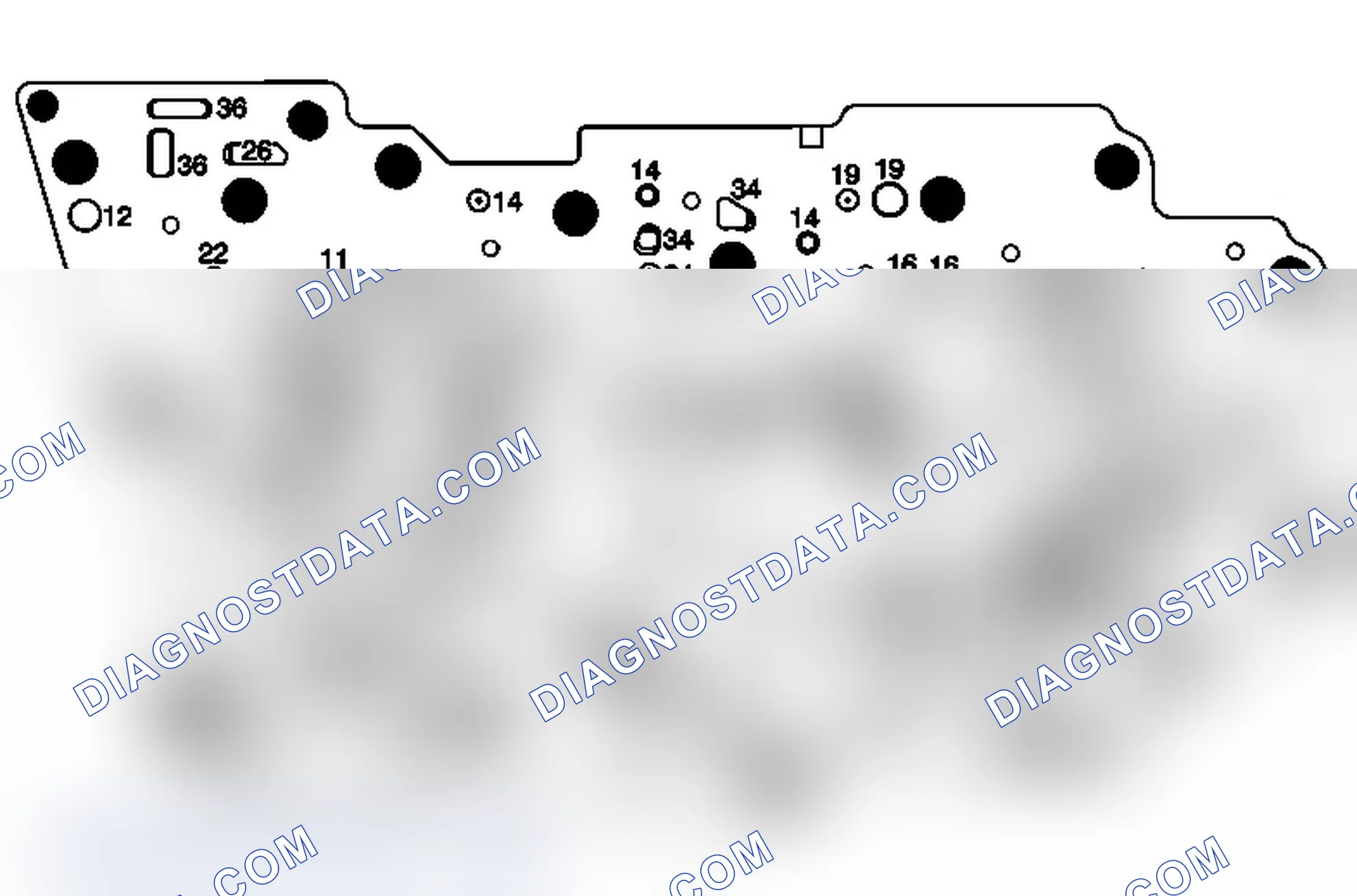 Scheme 26: Channel Plate to Valve Body Spacer Plate Assembly - Channel Plate Side