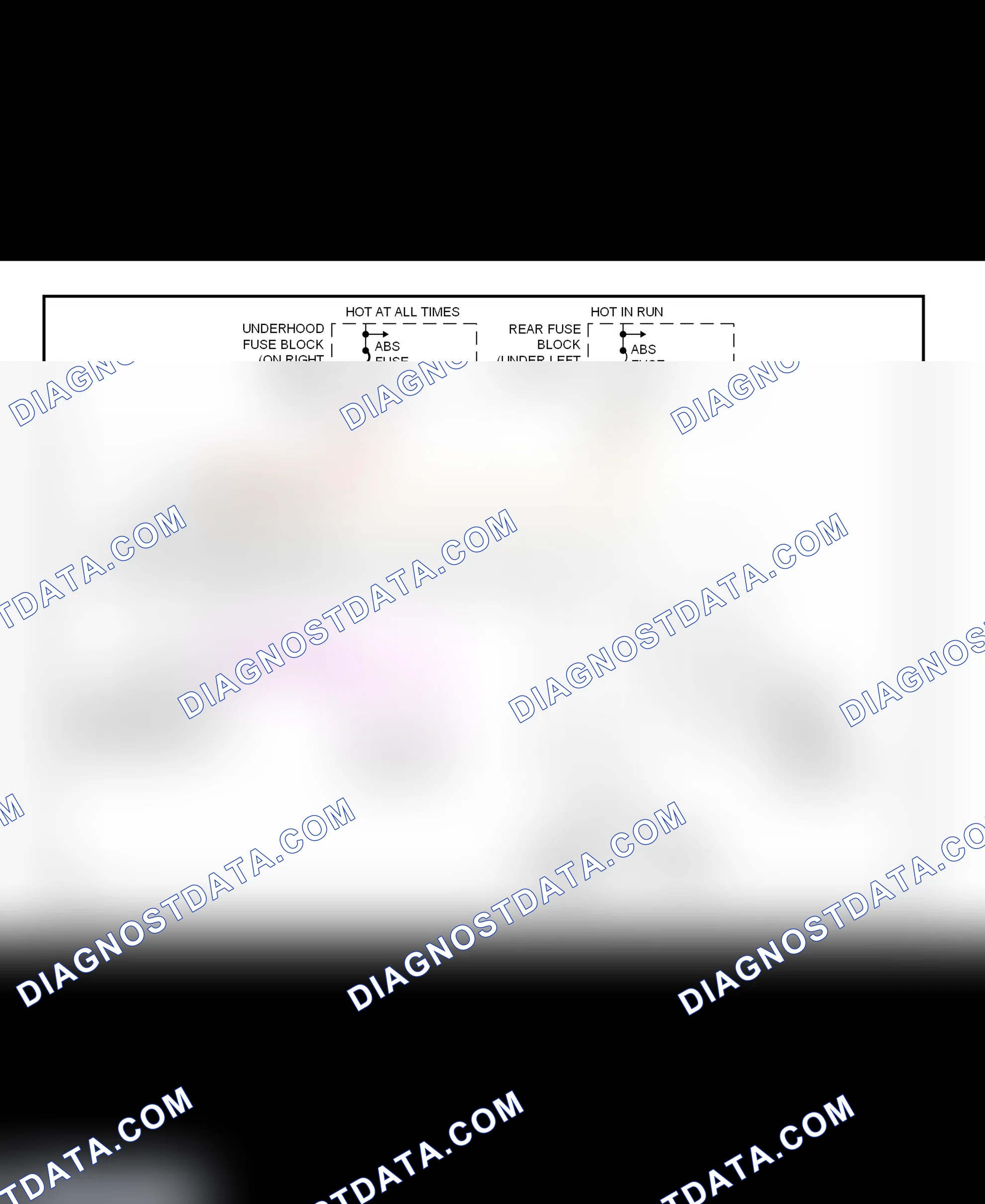 Scheme 2: Electronic Steering Wiring Diagram (2000-01 Deville & Seville)