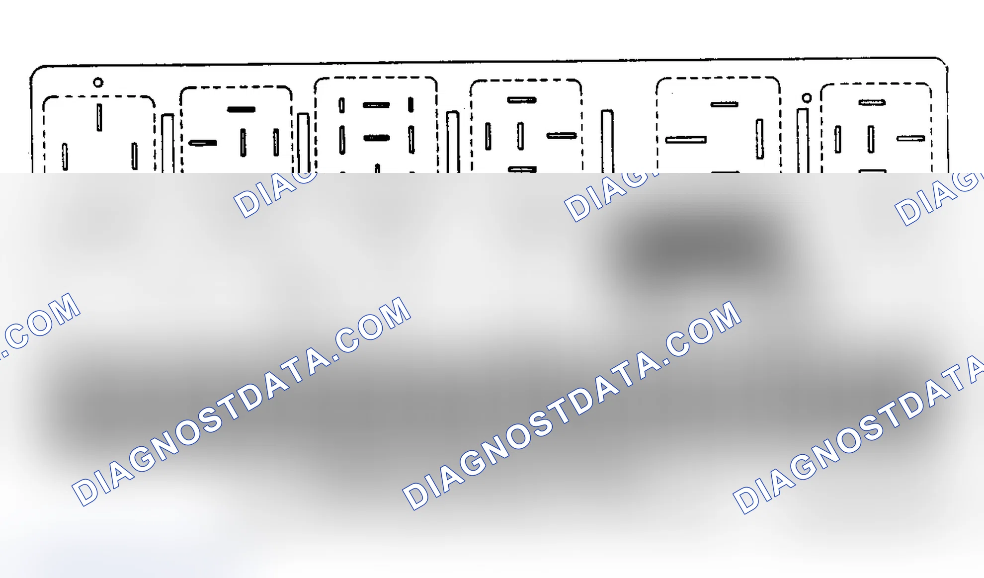 Scheme 4: FUSE PANEL IDENTIFICATION (1983-85 5000 & 5000 TURBO)