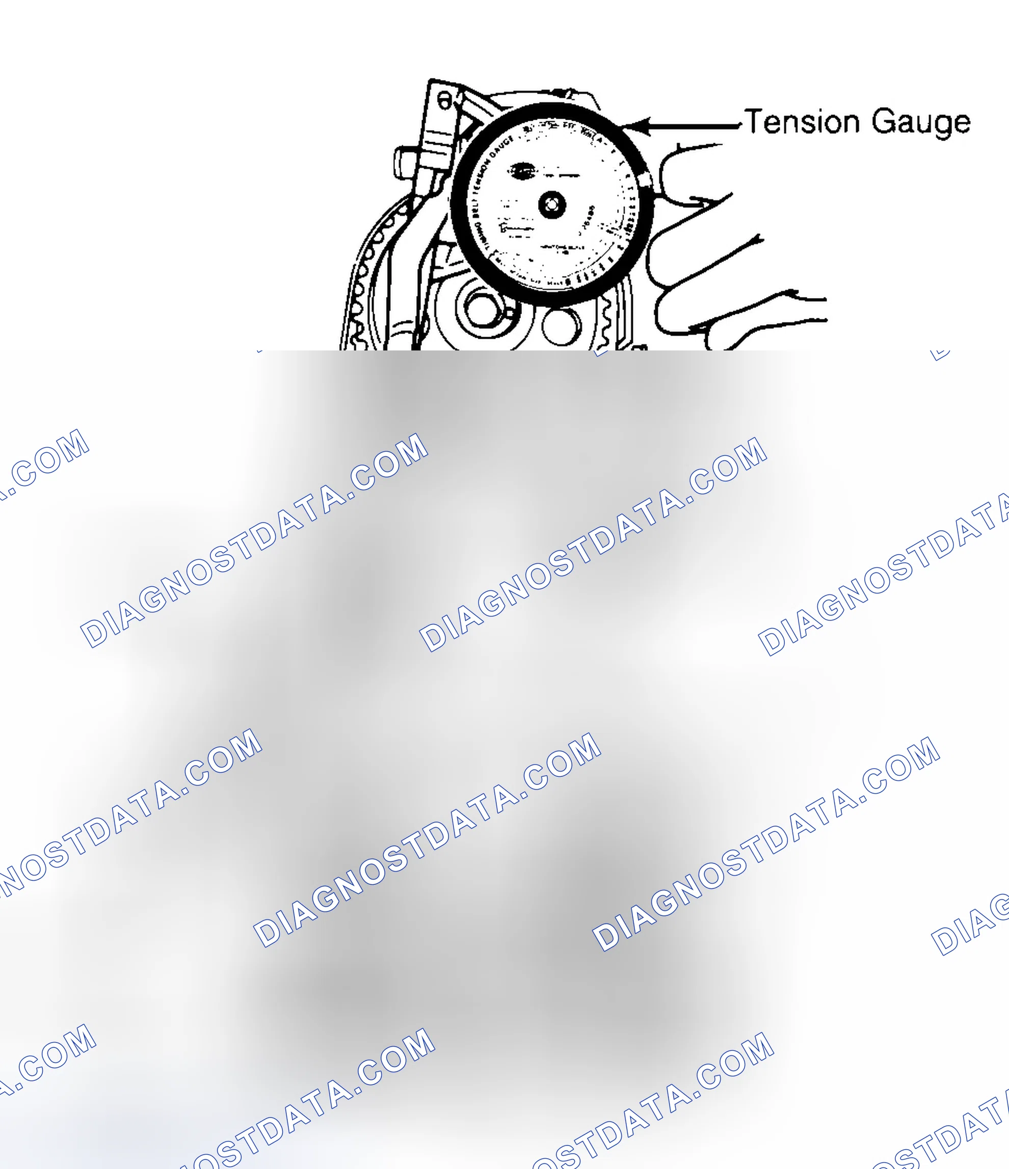 Scheme 3: Adjusting Typical Timing Belt Tension