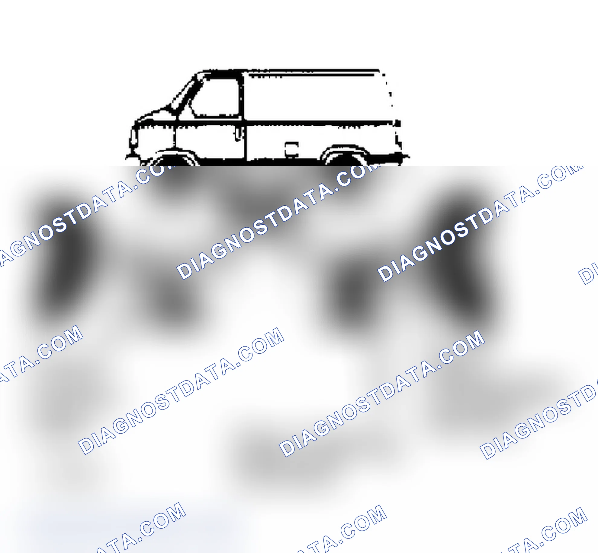 Scheme 6: Jacking Points (Astro Van & Safari Van)