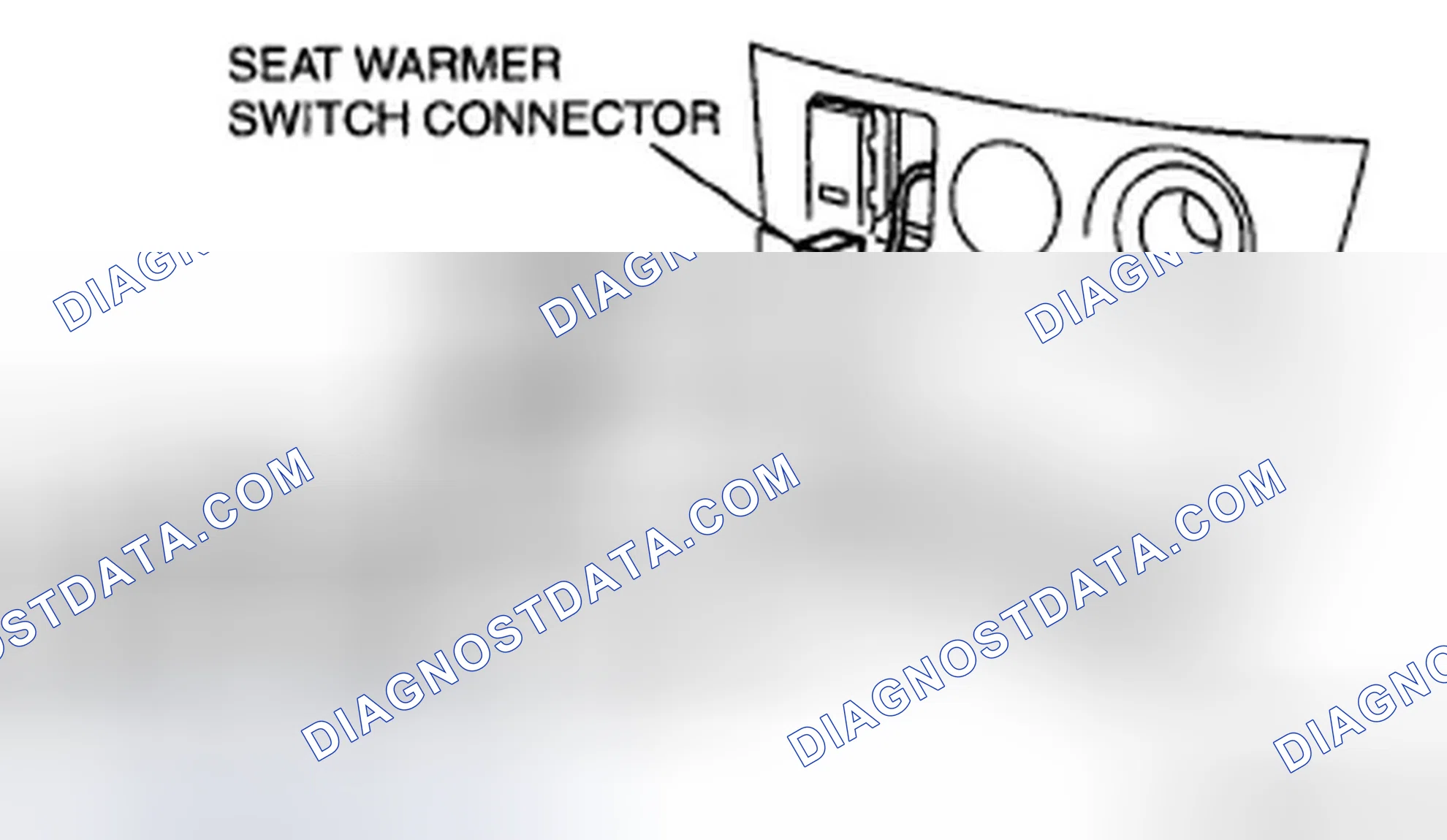 Scheme 11: SEAT WARMER SWITCH REMOVAL/INSTALLATION