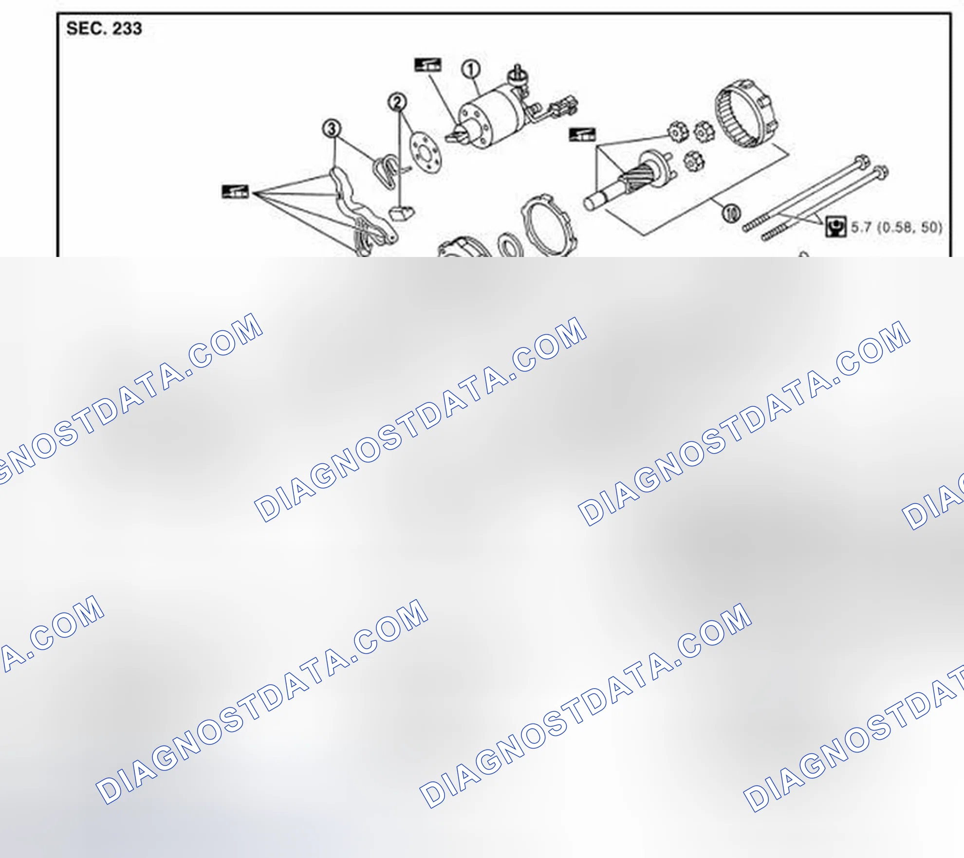 Scheme 9: DISASSEMBLY