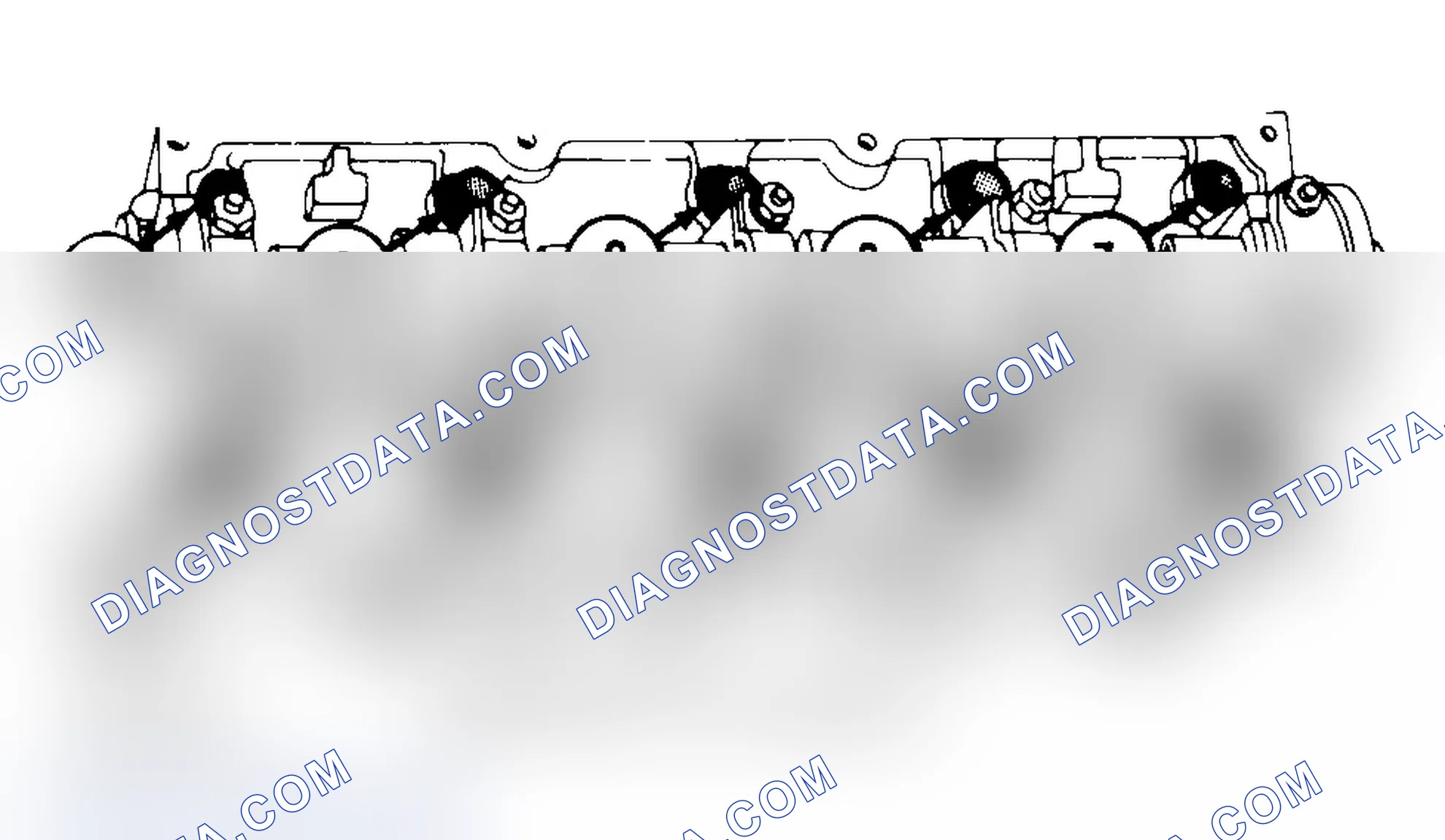 Scheme 3: Typical Cylinder Head Tightening or Loosening Sequence