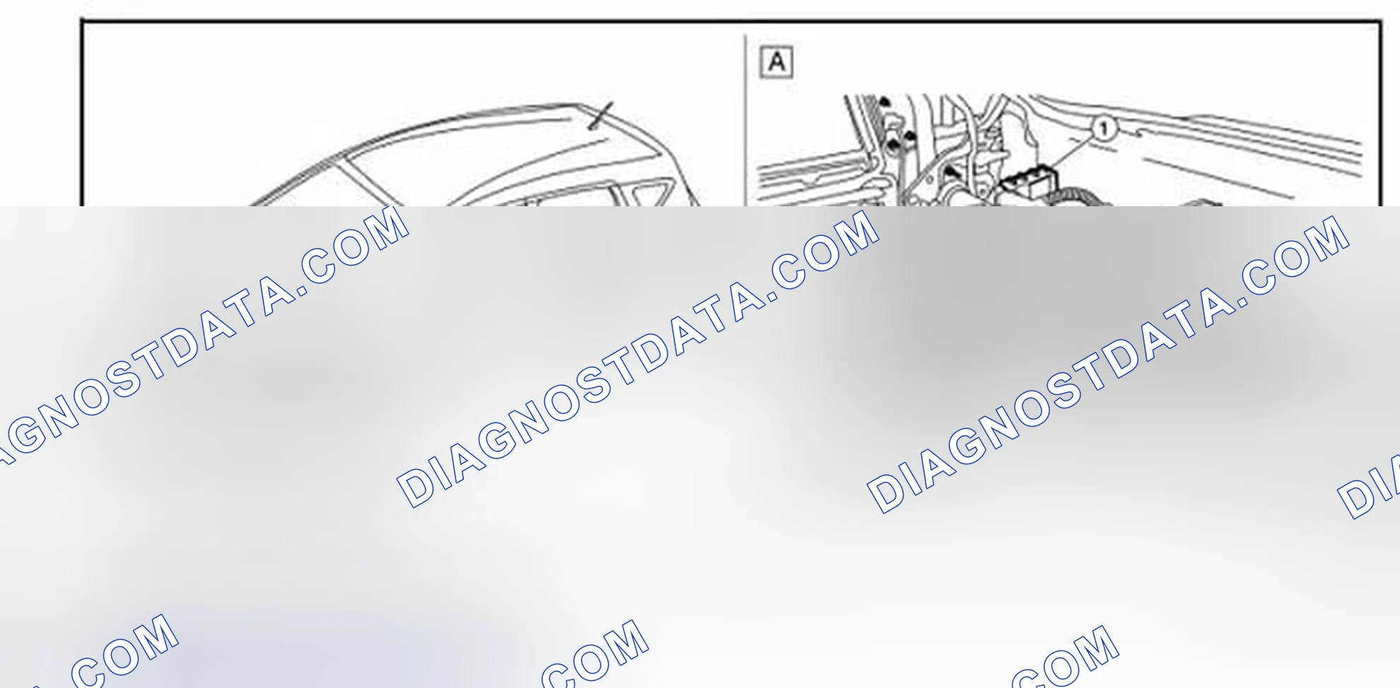 Scheme 52: BODY CONTROL SYSTEM: Component Parts Location