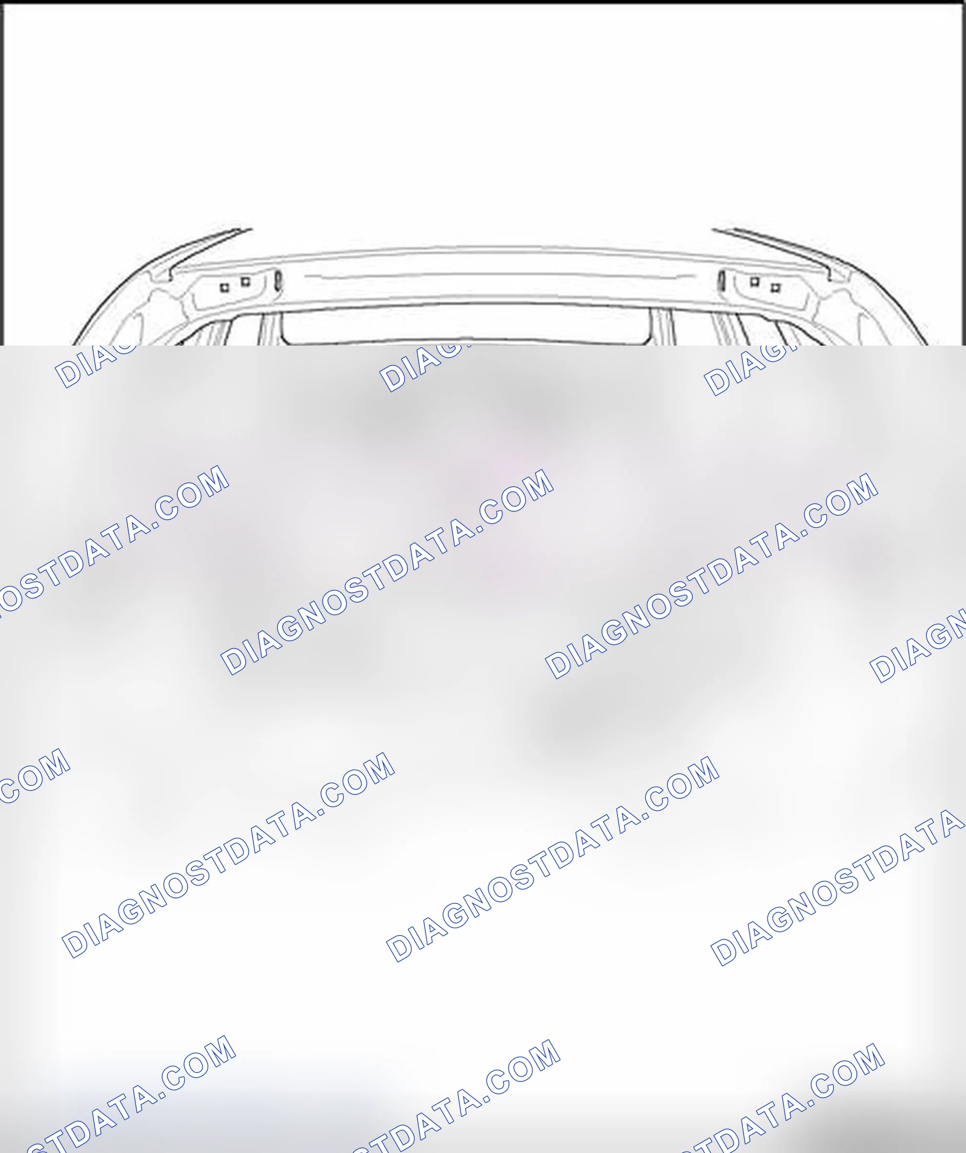 Scheme 44: Body, center (Avant models - interior)