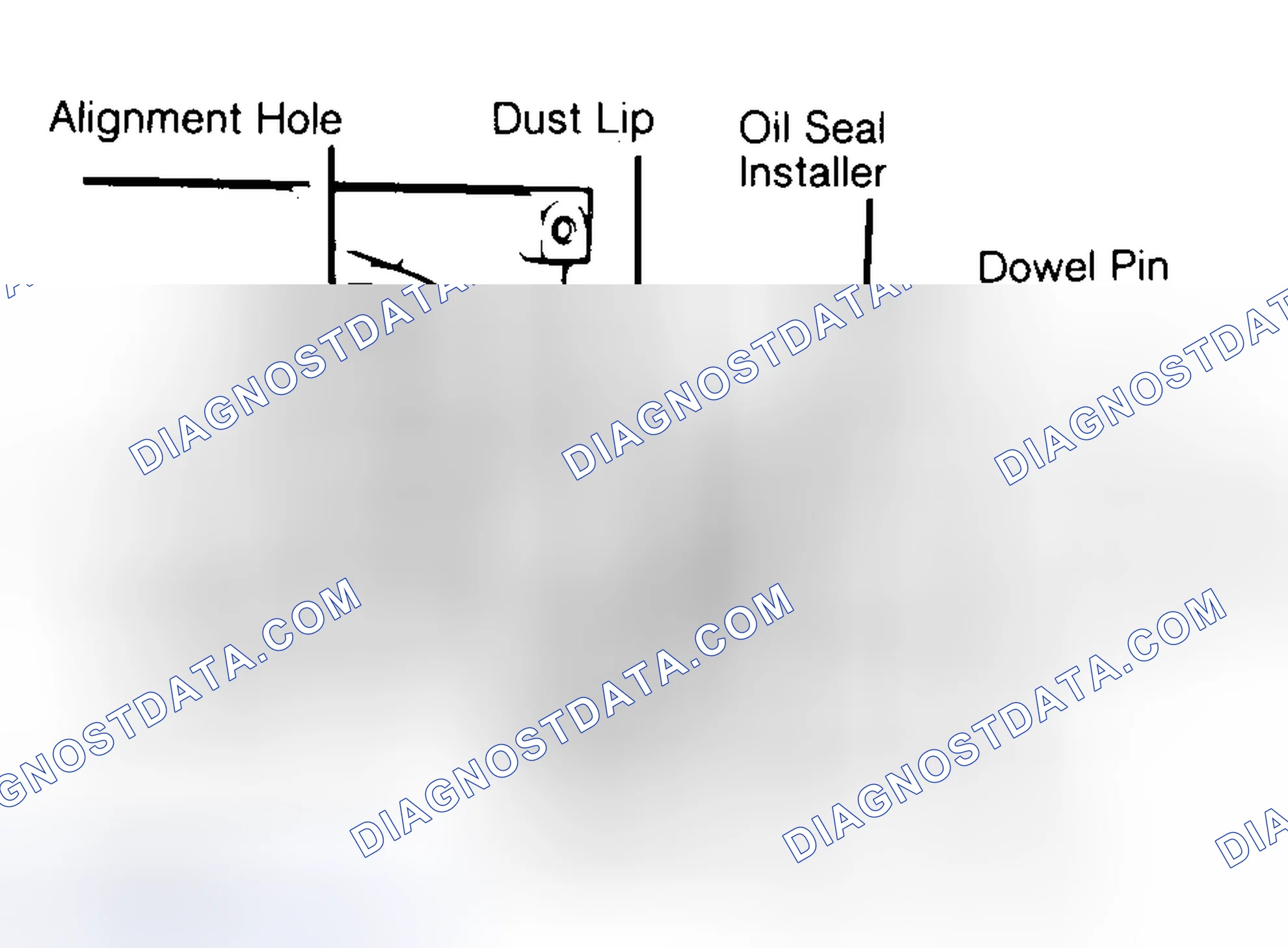 Scheme 10: Installing Typical One-Piece Oil Seal