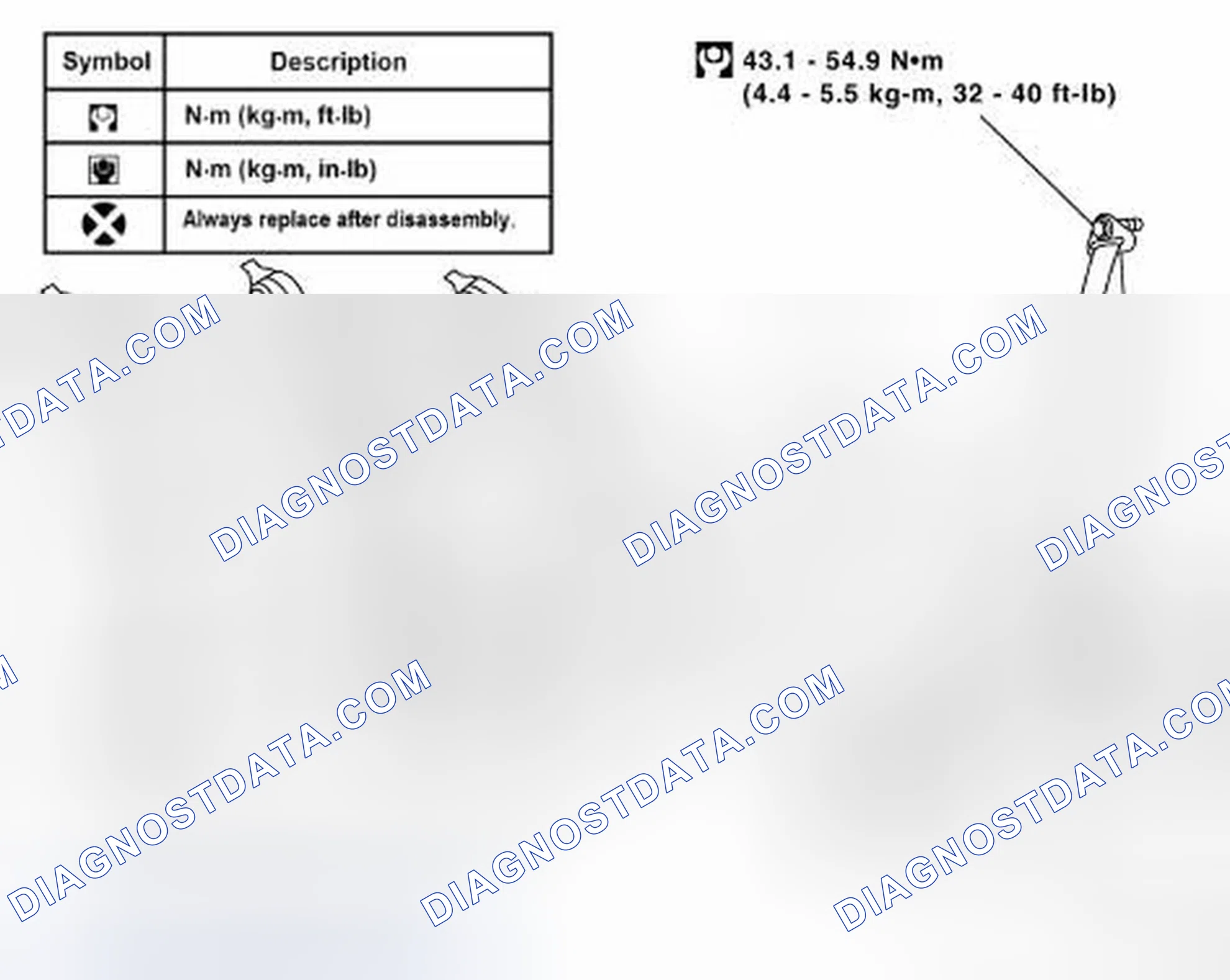 Scheme 54: Checking Seat Belt, Buckles, Retractors, Anchors and Adjusters