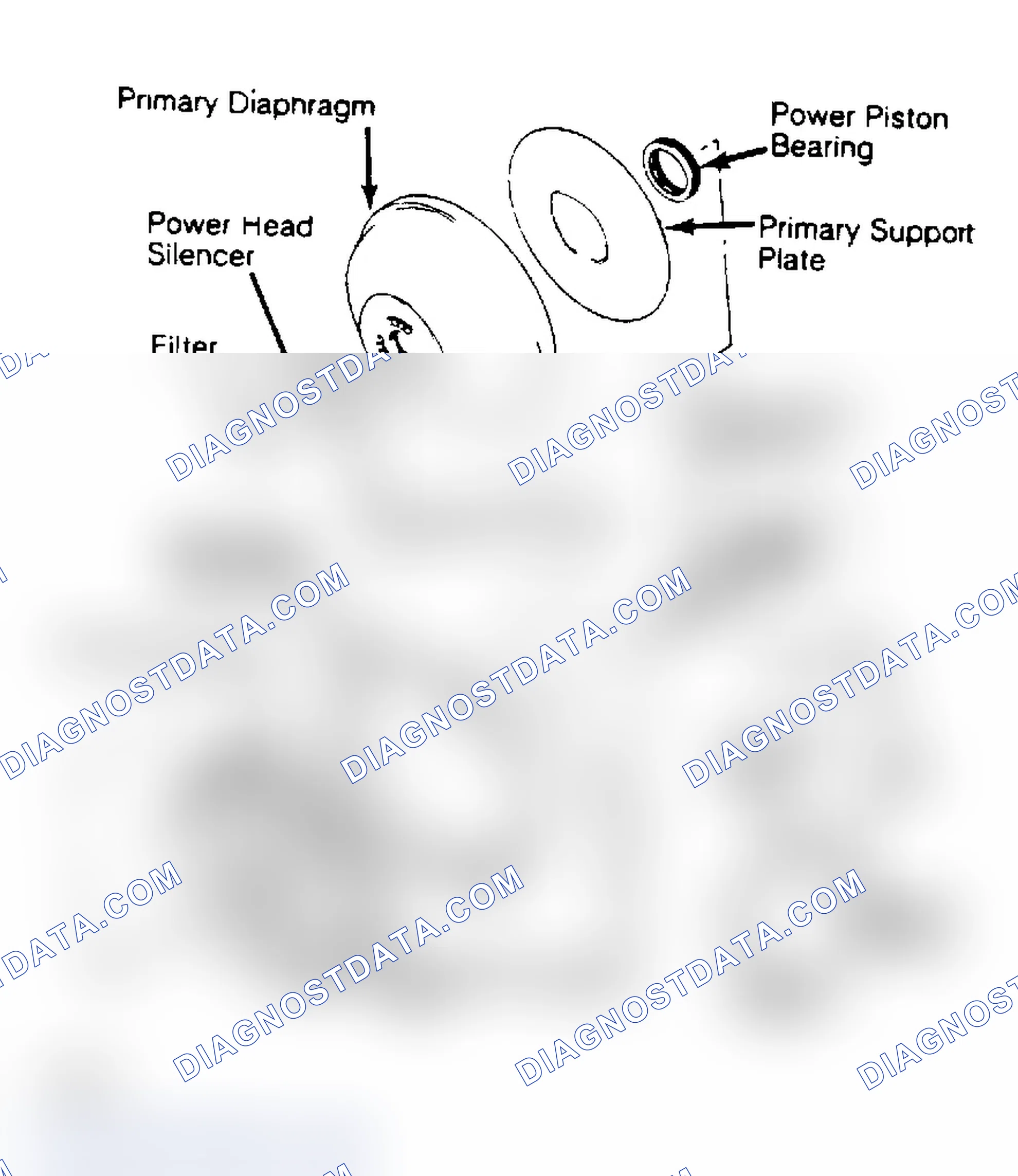 Scheme 17: Exploded View of Delco-Moraine Tandem Power Piston Assembly