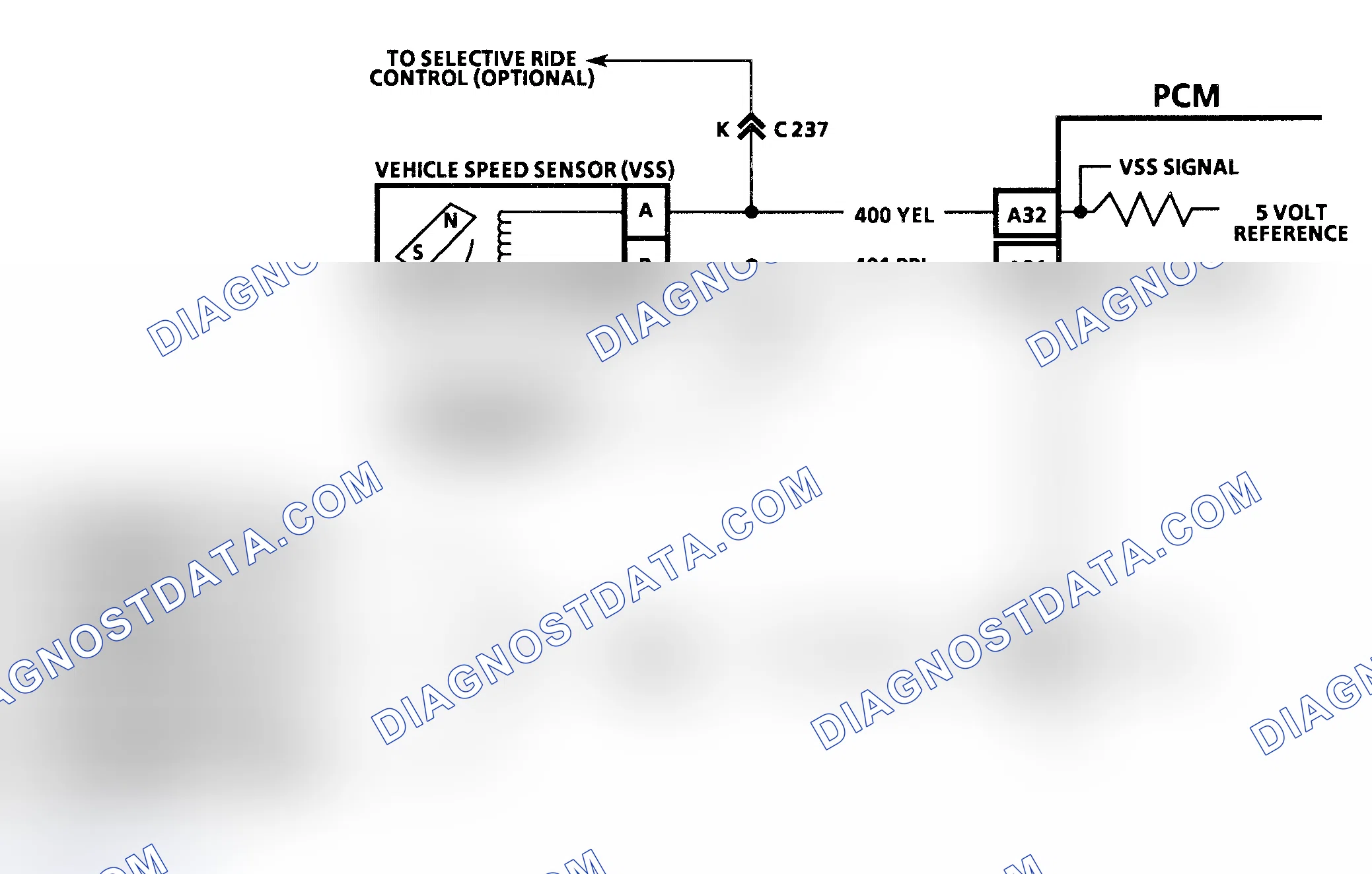 Scheme 40: Code 24, Circuit Diagram (5.7L Y Body) Courtesy of General Motors Corp.