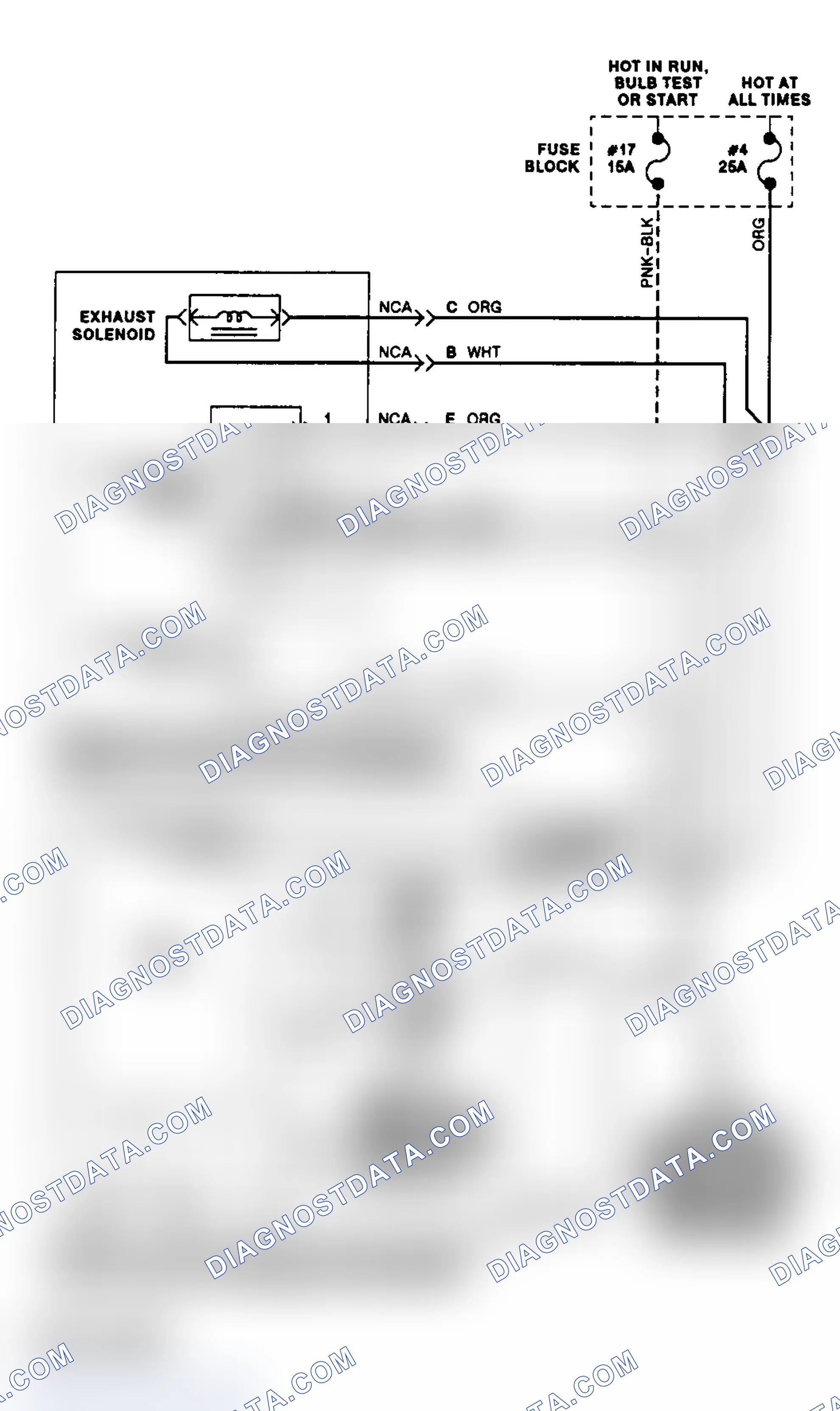 Scheme 6: Electronic Level Control System Wiring Diagram