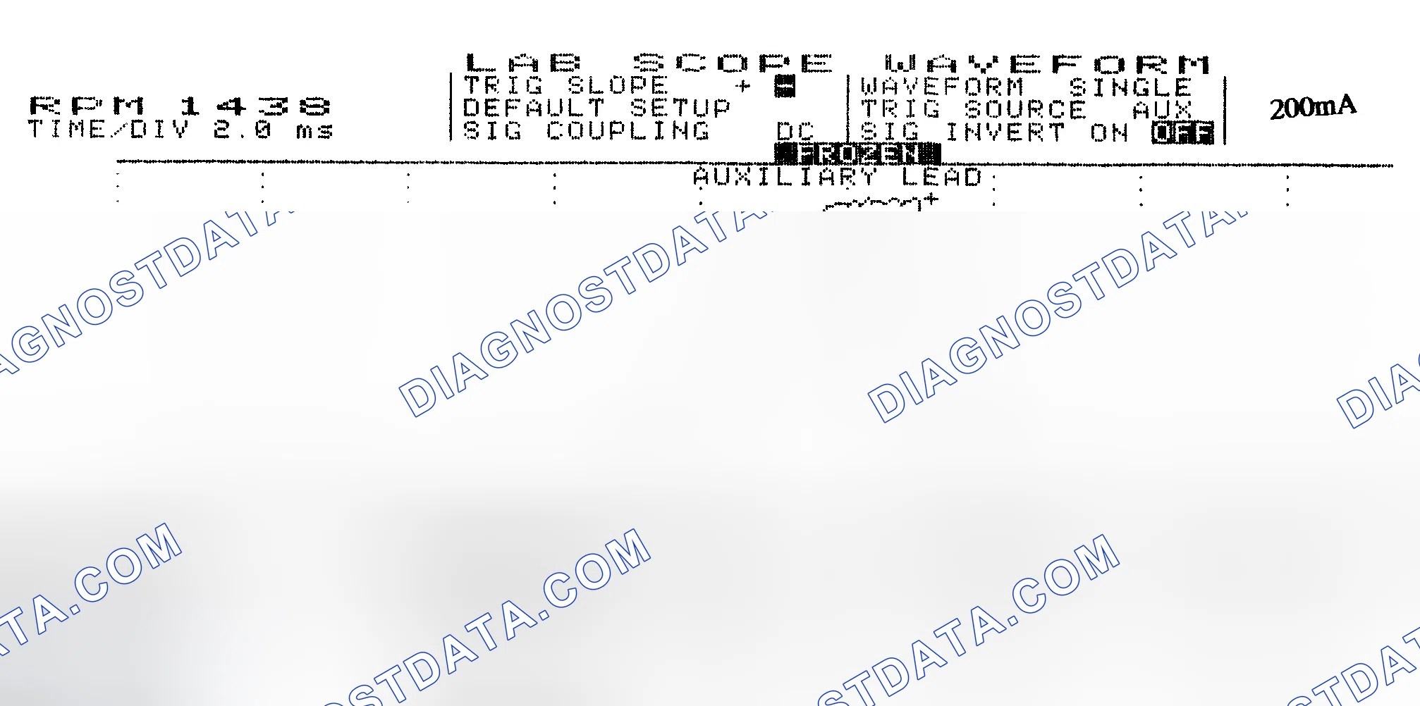 Scheme 15: Single Injector w/Normal Current Flow - Current Pattern