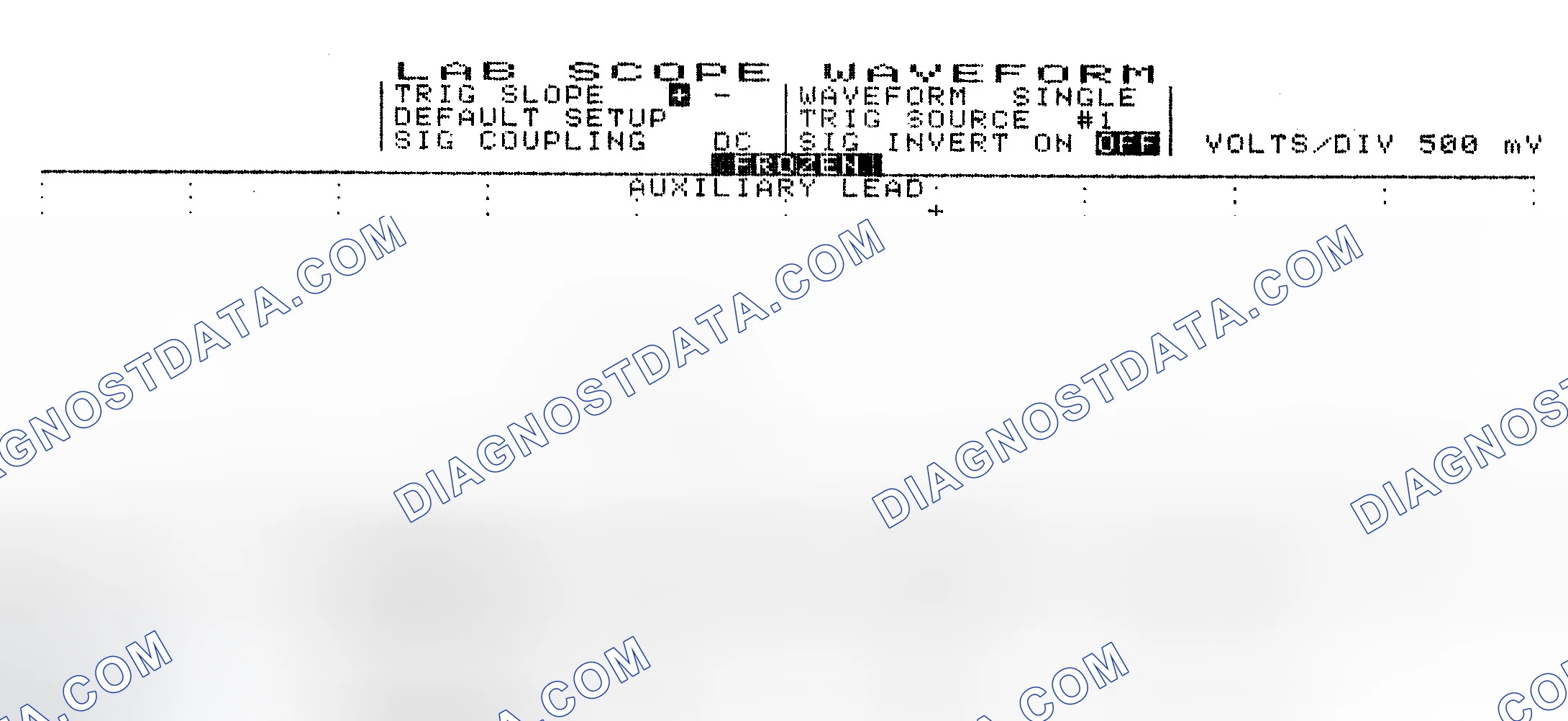 Scheme 10: Single Injector w/Excessive Current Flow - Current Pattern