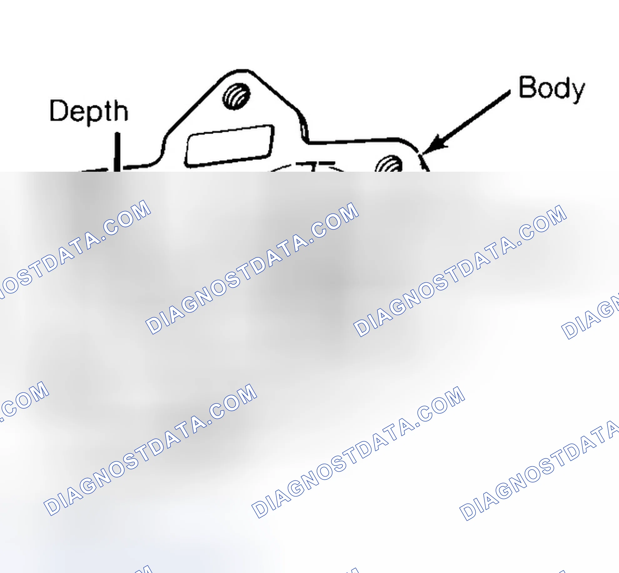 Scheme 35: Measuring Oil Pump Gear Cavity