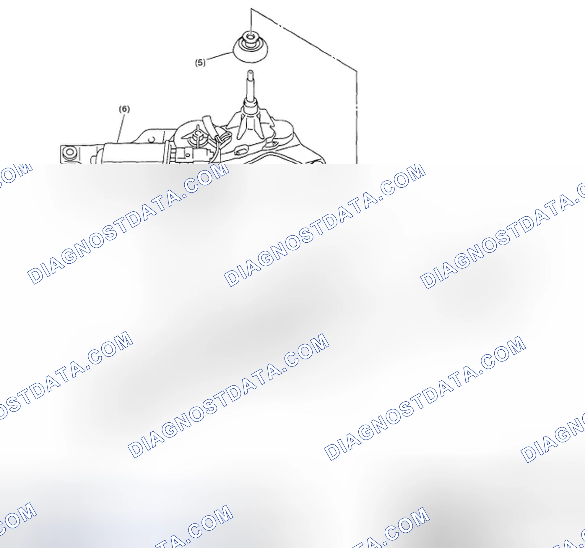 Scheme 6: REAR WIPER (WAGON MODEL)