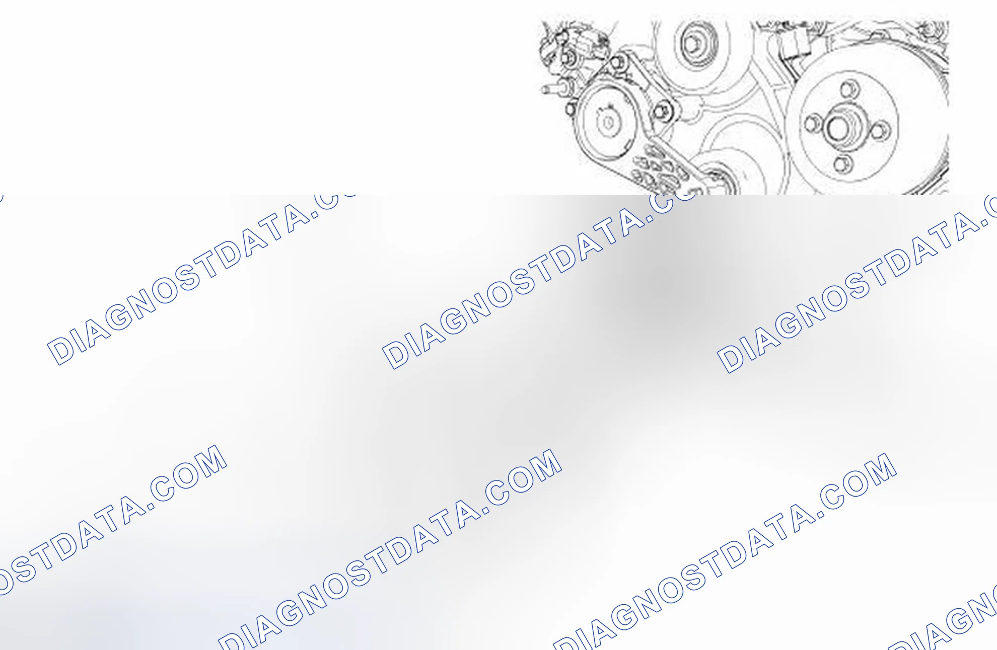Scheme 58: Lower End Components - Exploded View, Crankshaft Pulley and Crankshaft Front Seal