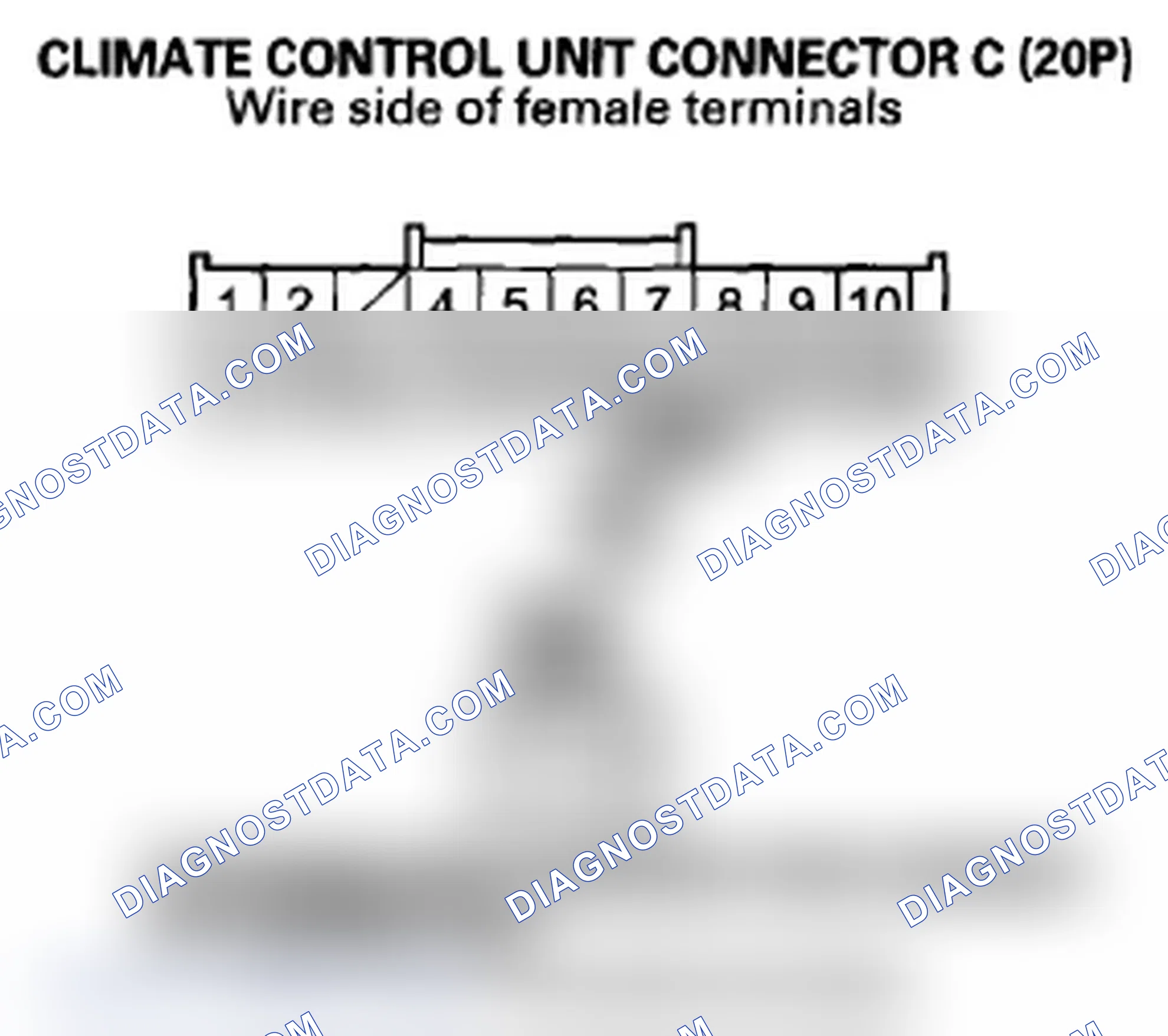 Scheme 45: DTC B1231 or DTC indicator G and AUTO: An Open in the Evaporator Temperature Sensor Circuit