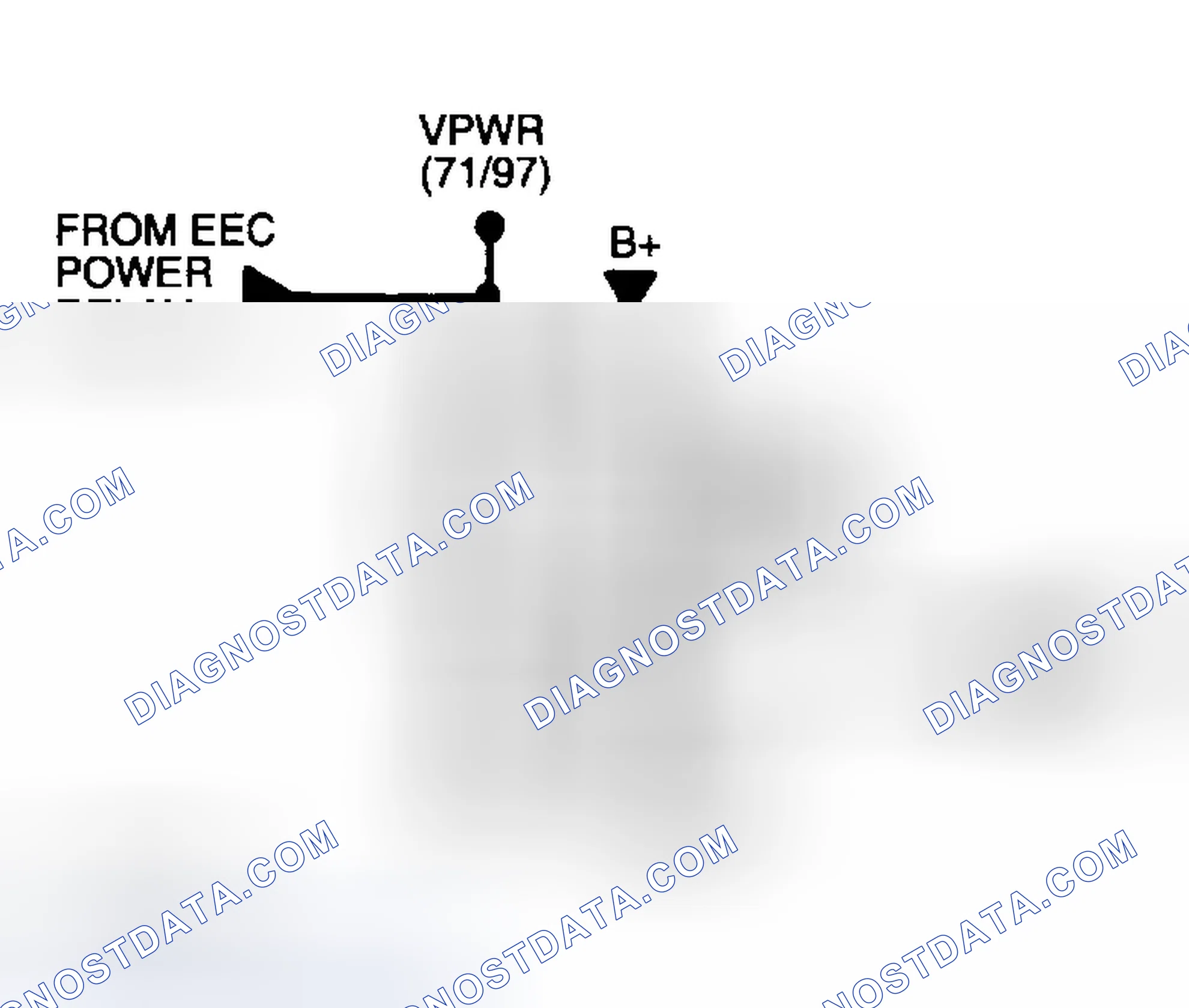 Scheme 65: Typical Fuel Pump Relay Schematic