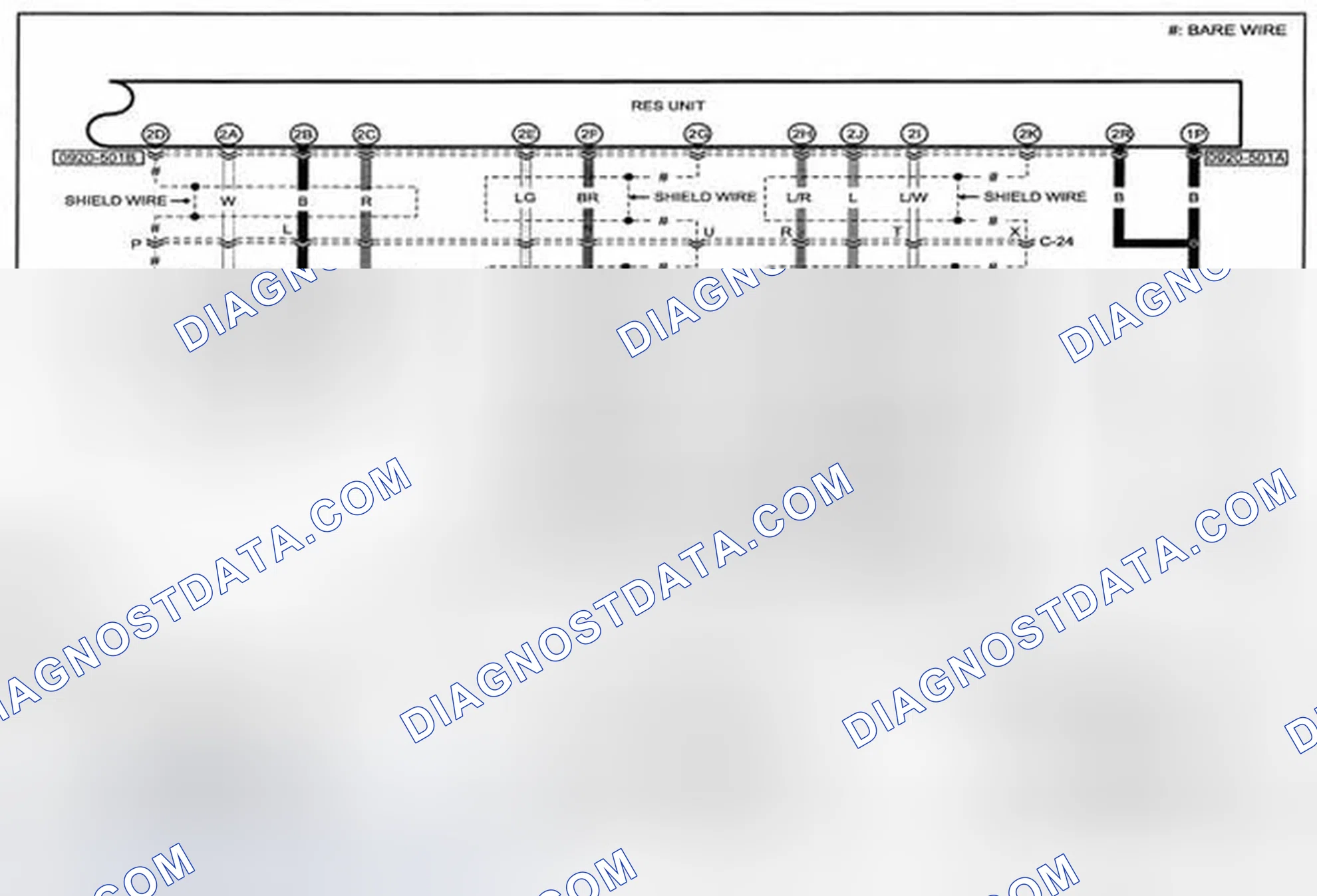 Scheme 324: Rear Entertainment System Wiring Diagram - 0920-5b (1 Of 2)