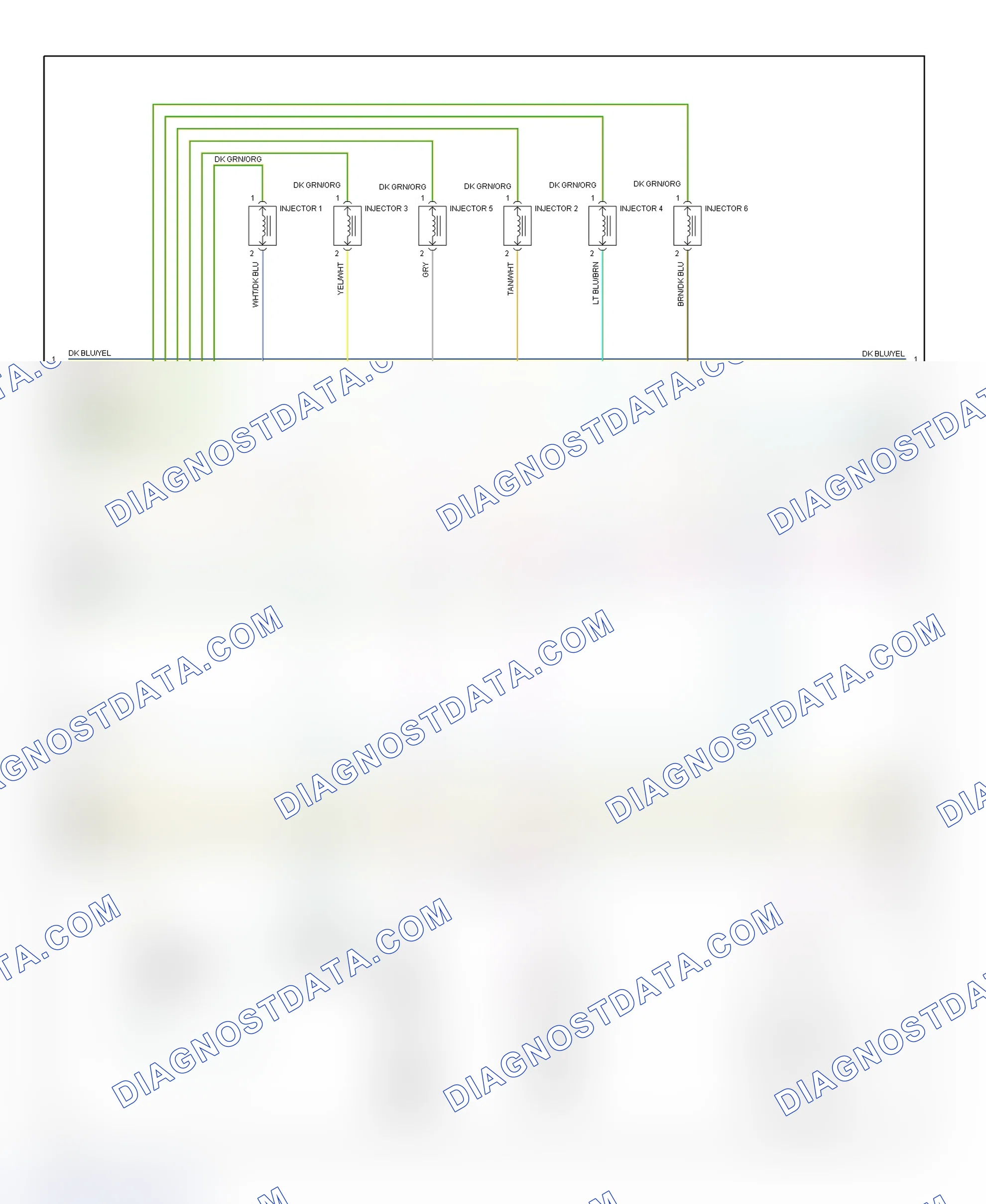 Scheme 17: PCM Wiring Diagram (Caravan, Town & Country, & Voyager - 3.3L, 3.3L Flex-Fuel & 3.8L - 2 Of 3)