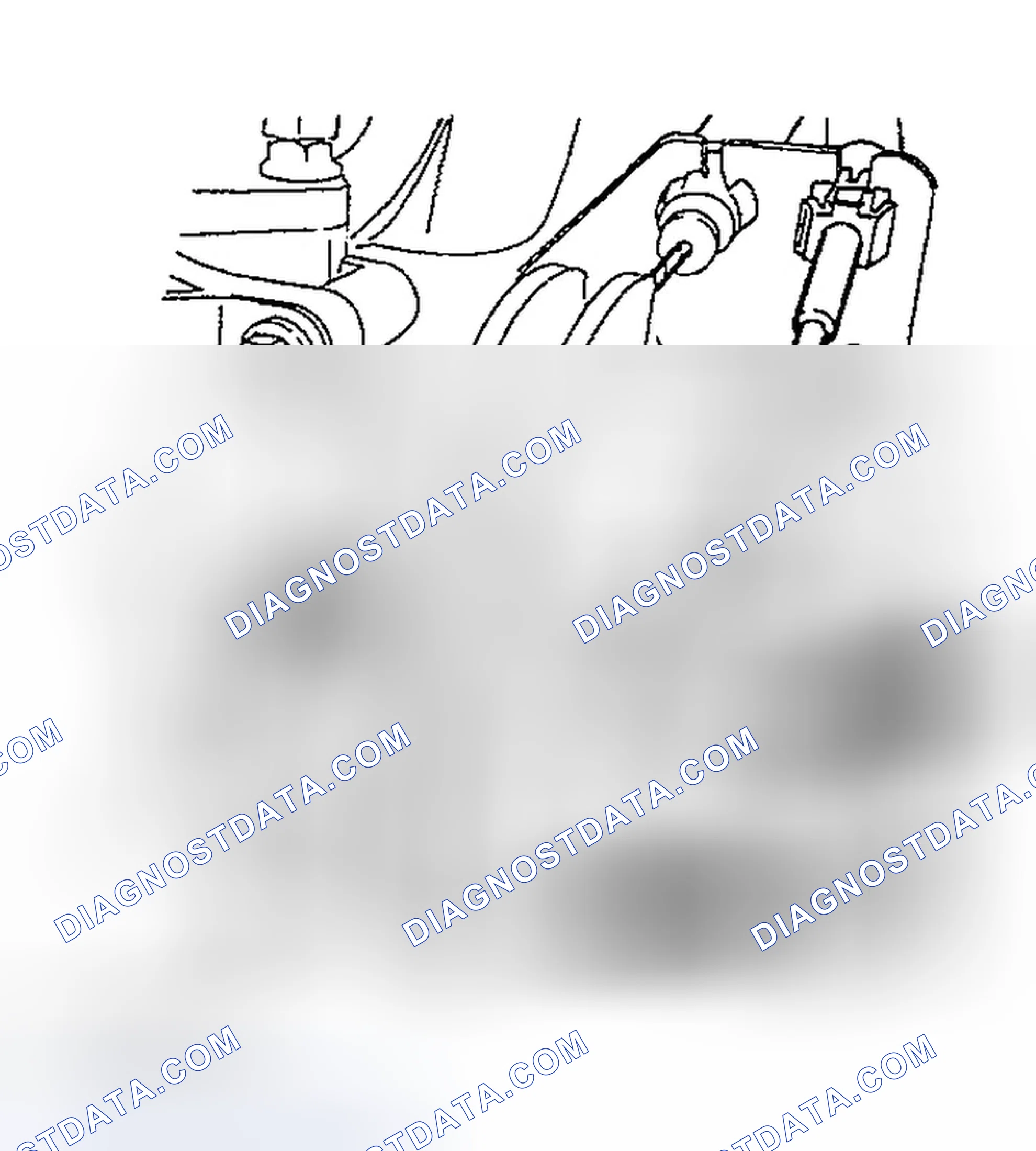 Scheme 106: Items 1 and 2: Accelerator Cable and Speed Control Cable Removal Note