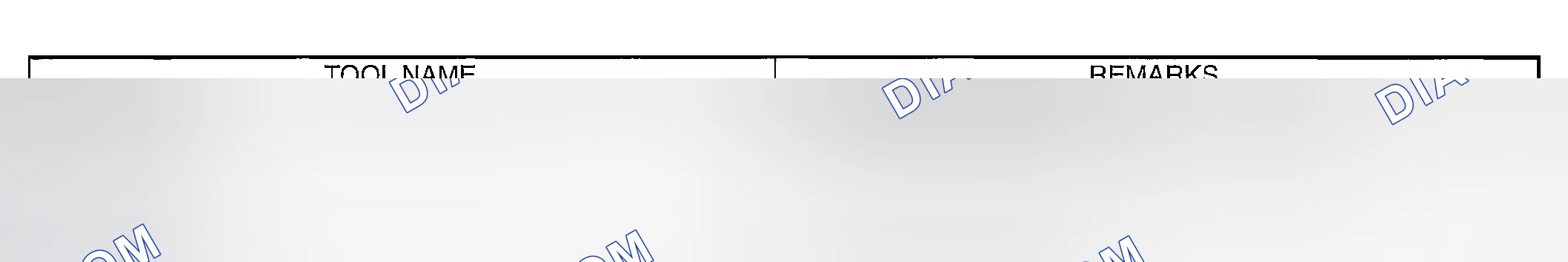 Scheme 154: GENERAL PURPOSE TOOLS