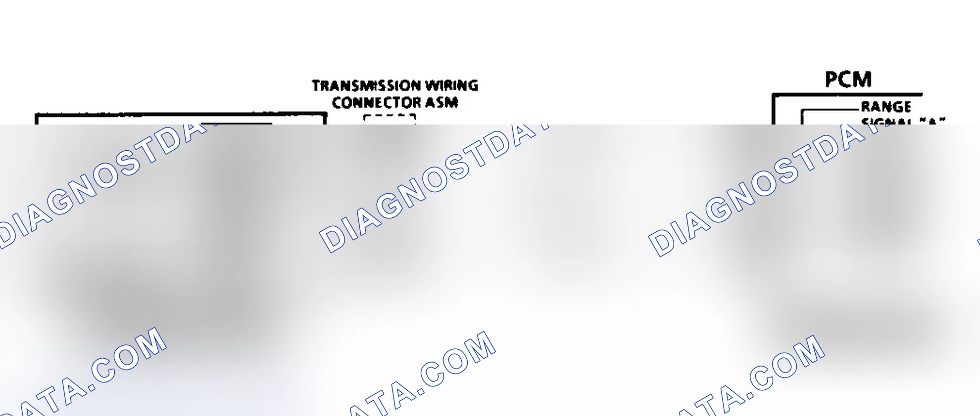 Scheme 429: Code 28 Schematic (4L80-E Transmission (Gasoline) Transmission Range Pressure Switch
