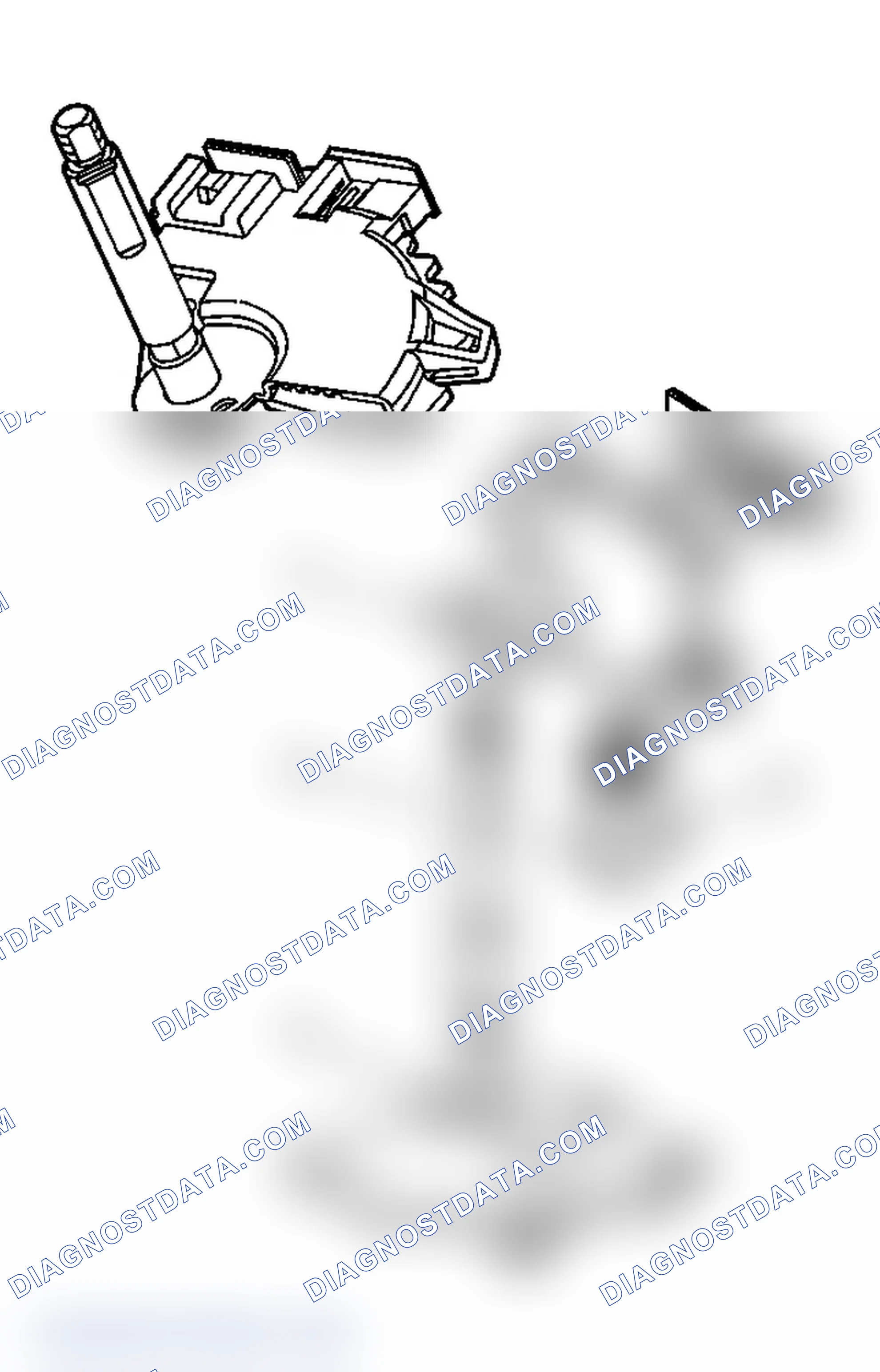 Scheme 13: Lever Assembly-Manual Shaft Detent with Internal Mode Switch
