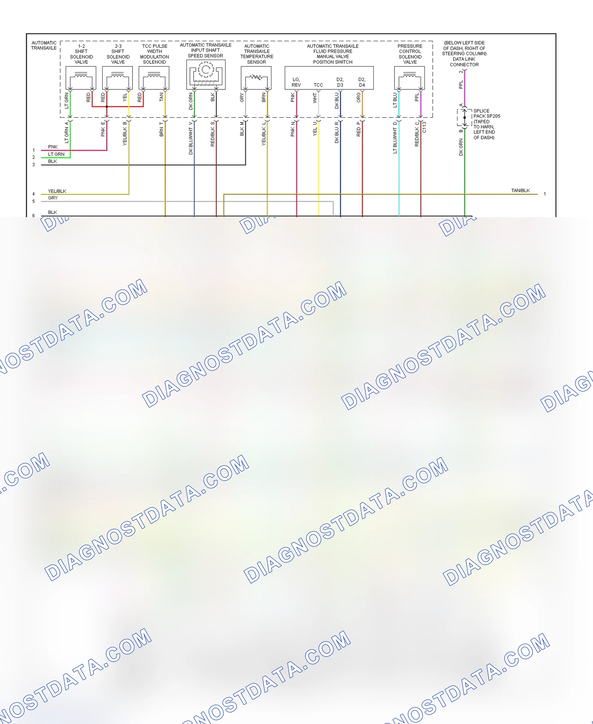 Scheme 118: PCM Wiring Diagram (Impala & Monte Carlo - 3.8L - 2 Of 4)