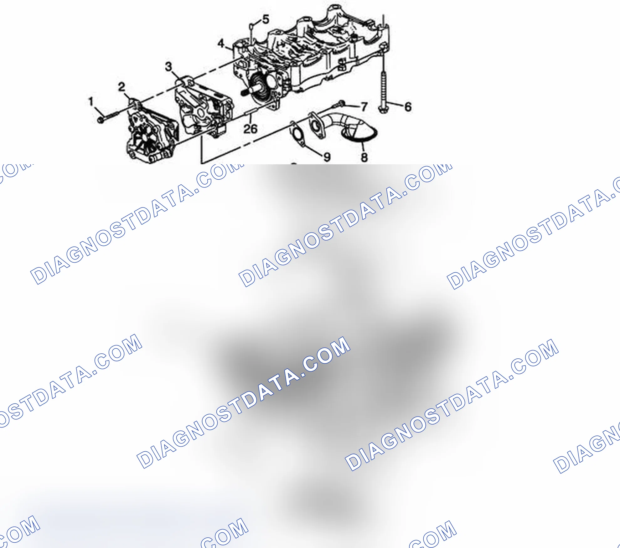 Scheme 255: Upper and Lower Oil Pan and Components